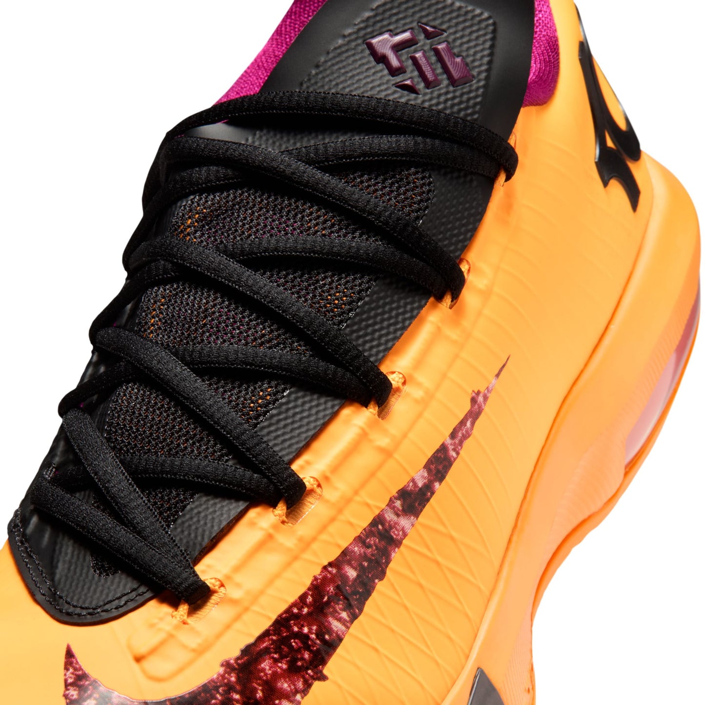 Nike Zoom KD 6 Men's Shoes Color: Laser Orange/raspberry Red-black Style: IB6903-800
