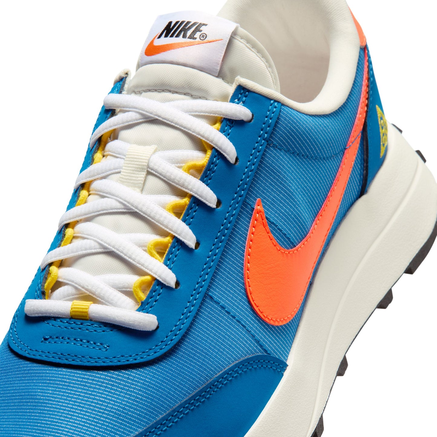 Nike ACG LDV Color: BRILLIANT BLUE/TURF ORANGE-SAIL-WHITE Style: IF2857-400