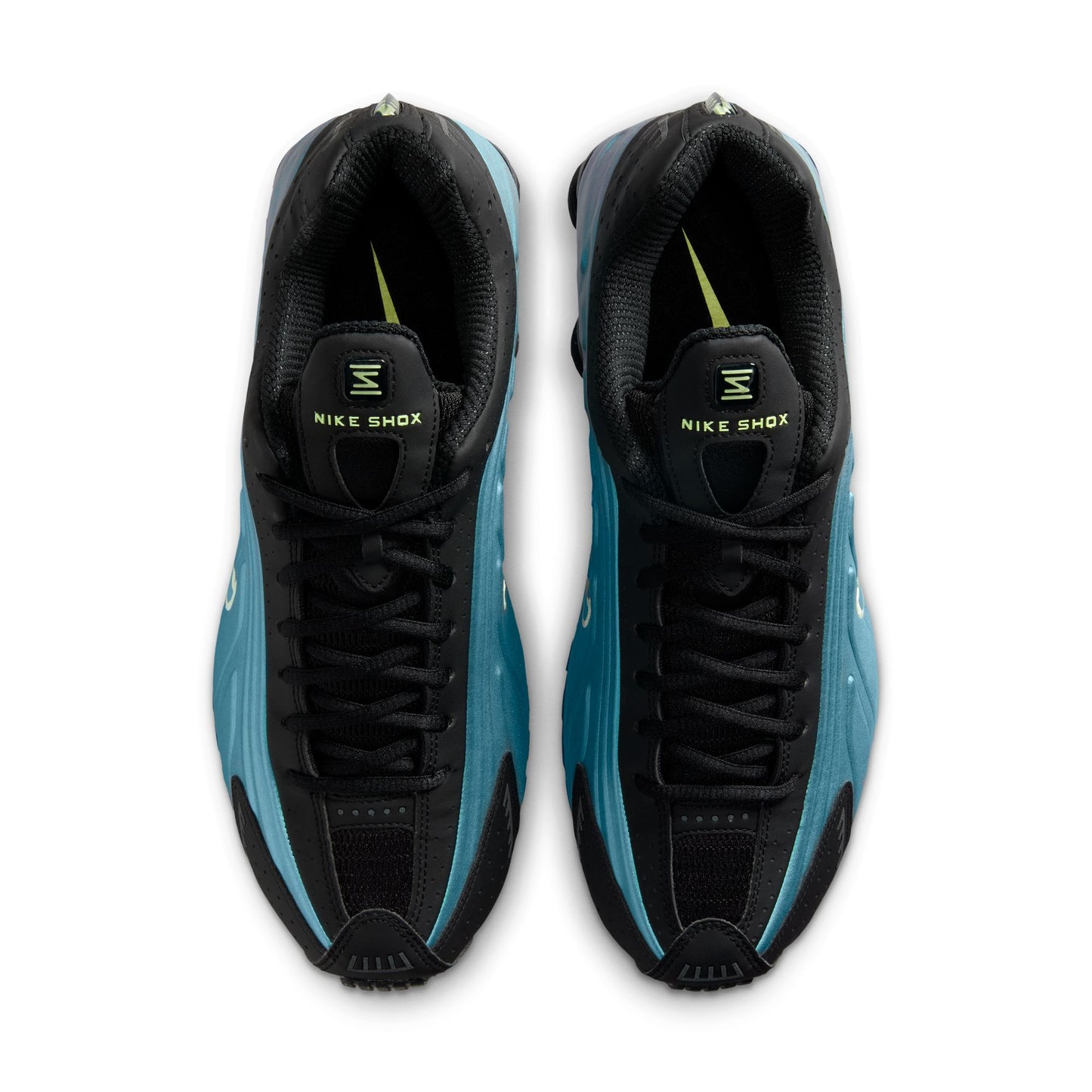 Nike Shox R4 Men's Shoes Color: Sapphire/lt Liquid Lime-pencil Point Style: IF4849-500