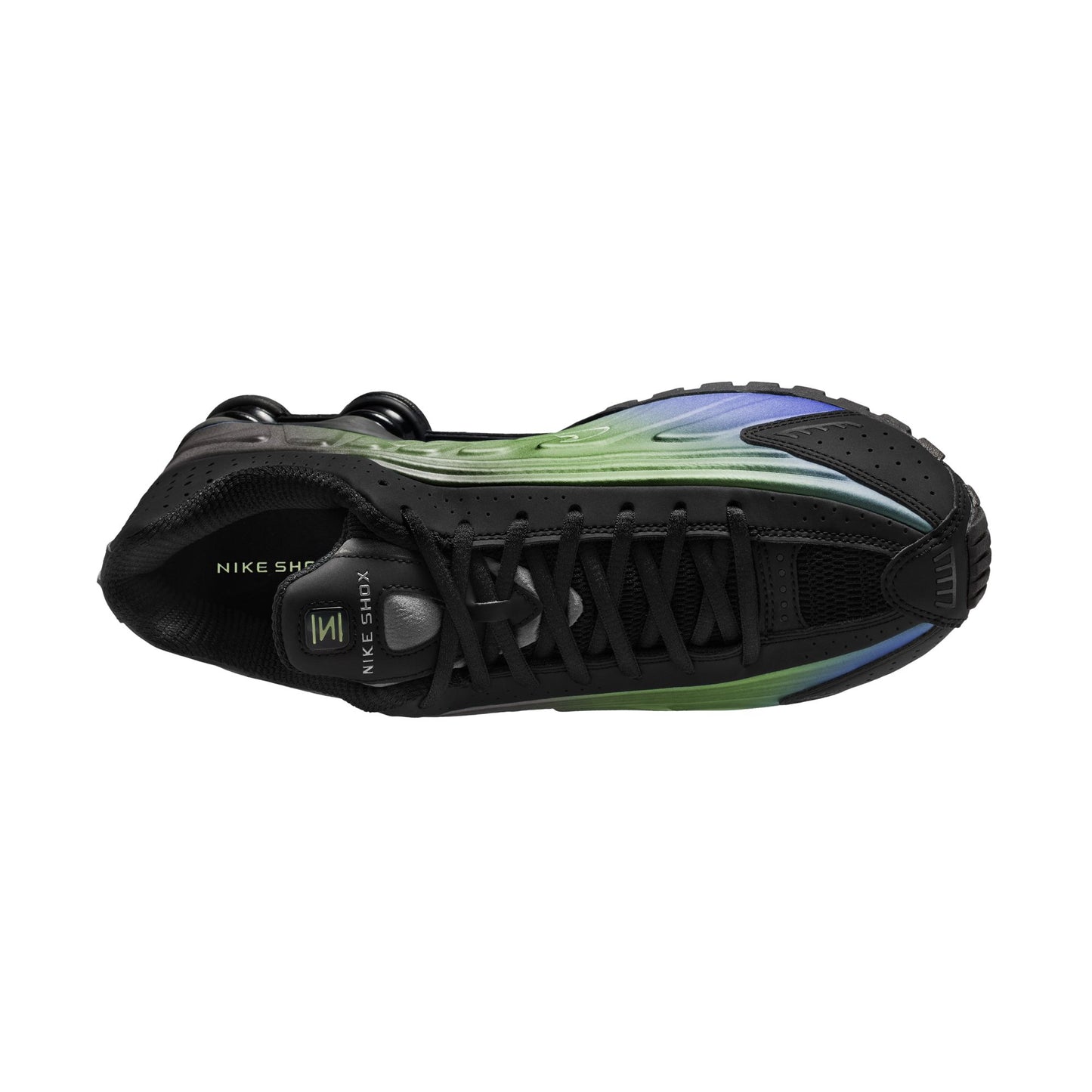 Nike Shox R4 Men's Shoes Color: Sapphire/lt Liquid Lime-pencil Point Style: IF4849-500