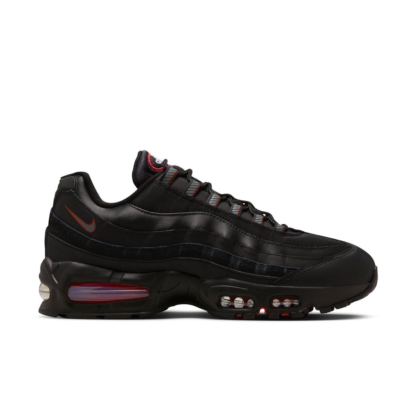 Nike Air Max 95 Big Bubble Black/smoke Grey-university Red-white IH1228-003