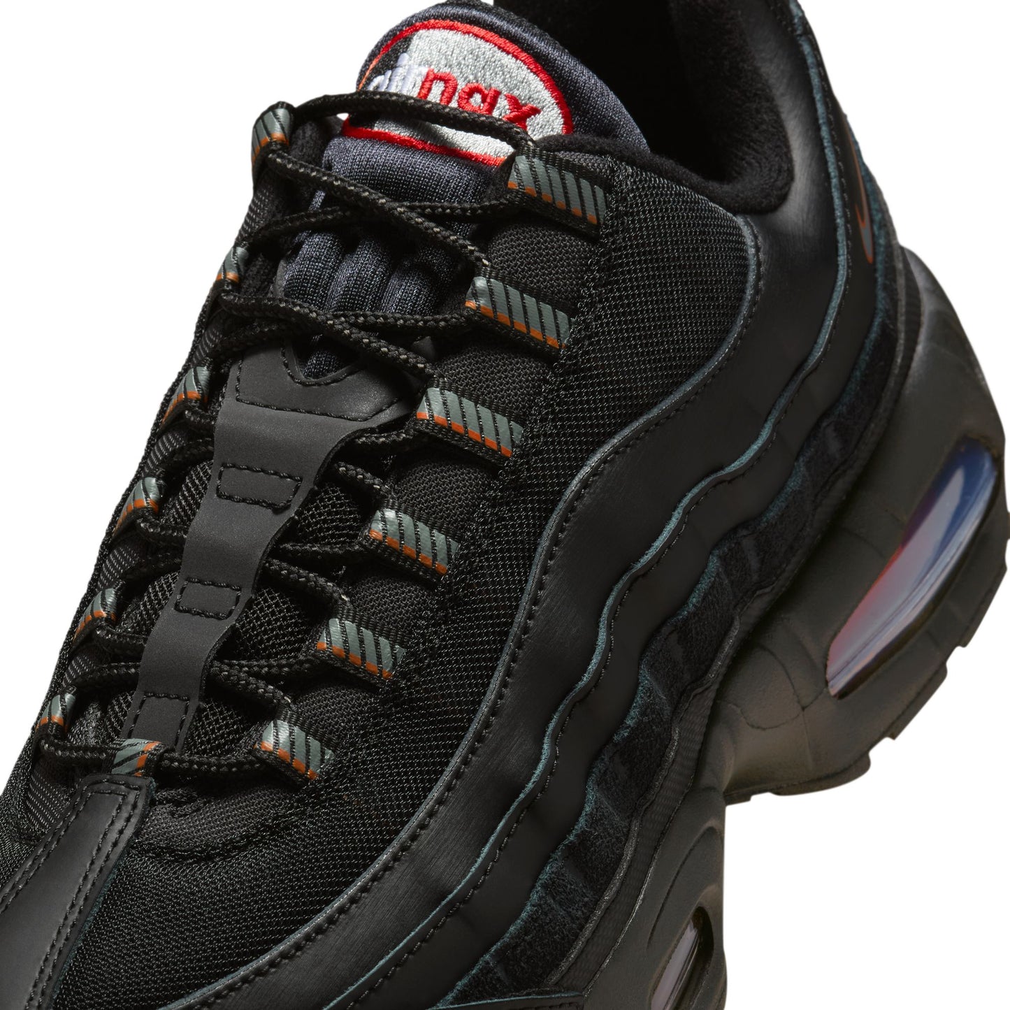 Nike Air Max 95 Big Bubble Black/smoke Grey-university Red-white IH1228-003