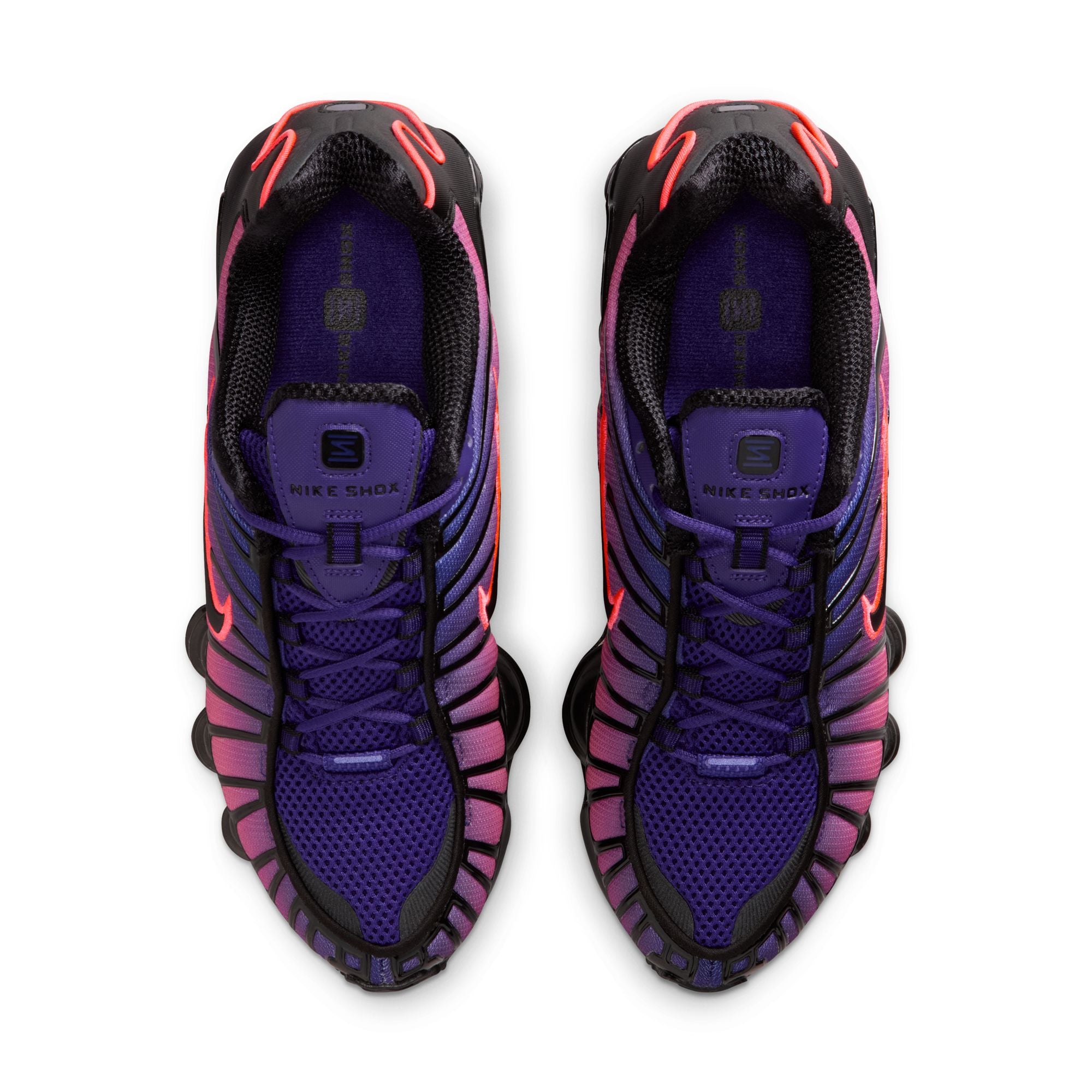 Nike Shox TL Fade Women's Shoes Color: Court Purple/hot Lava