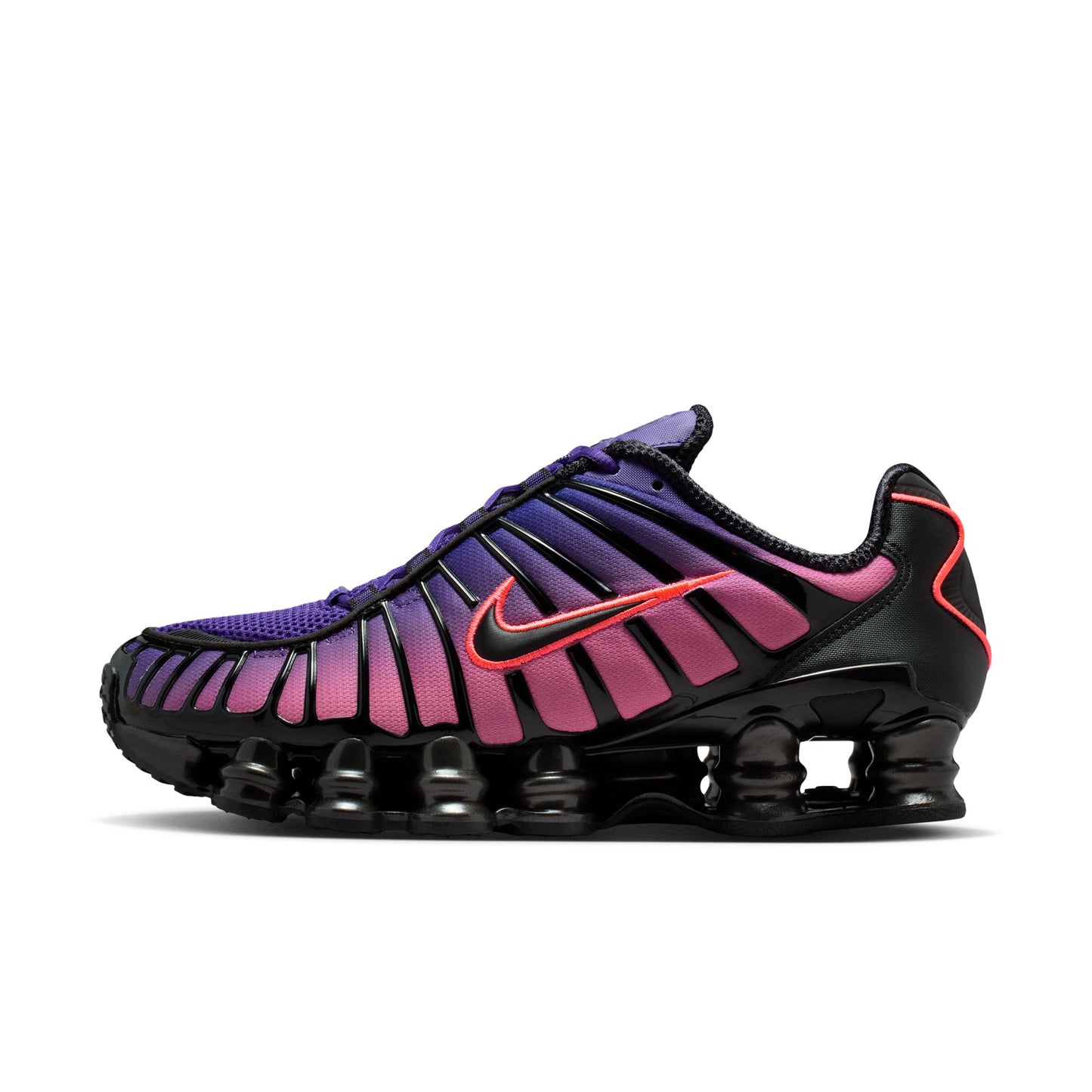 Nike Shox TL Fade Women's Shoes Color: Court Purple/hot Lava-metallic Black Style: IH1336-500
