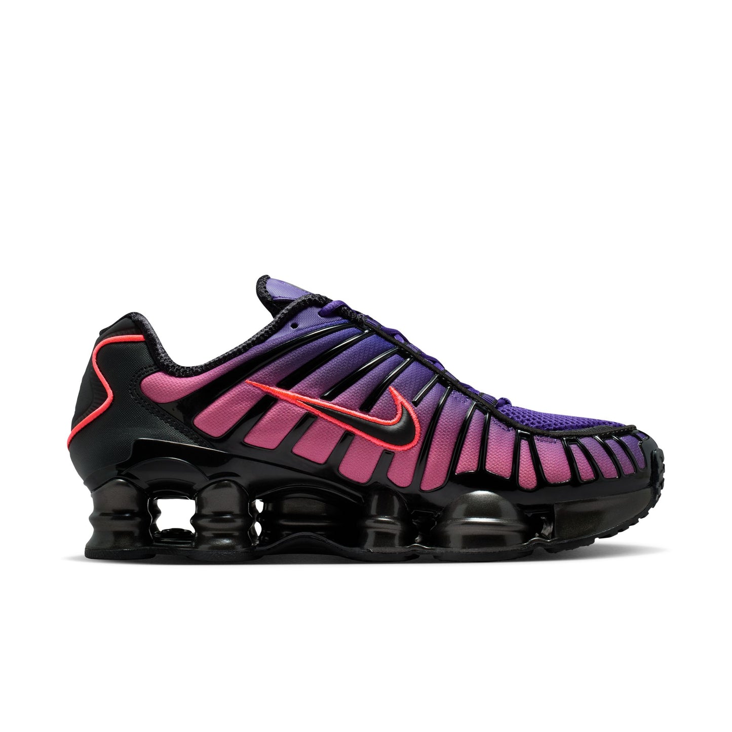 Nike Shox TL Fade Women's Shoes Color: Court Purple/hot Lava-metallic Black Style: IH1336-500