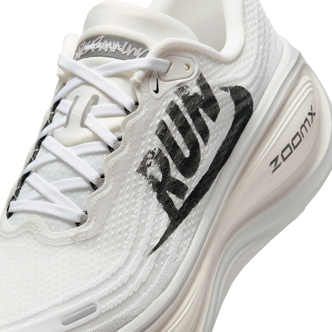 Nike Vomero Plus Men's Road Running Shoes Color: Summit White/black-vast Grey-sail Style: IH2268-100