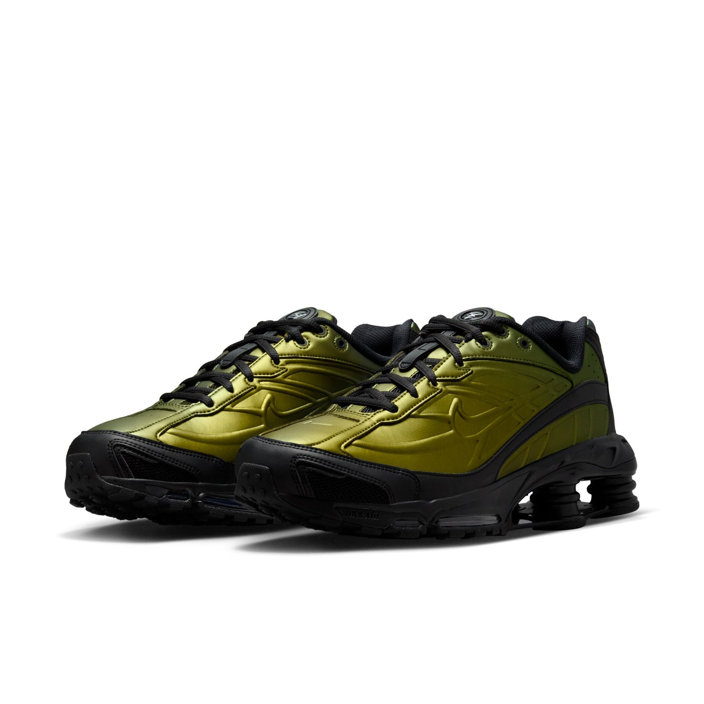 Nike Shox Ride 2 Shoes Color: Black/black-olive Flak-metallic Silver IH4468-001