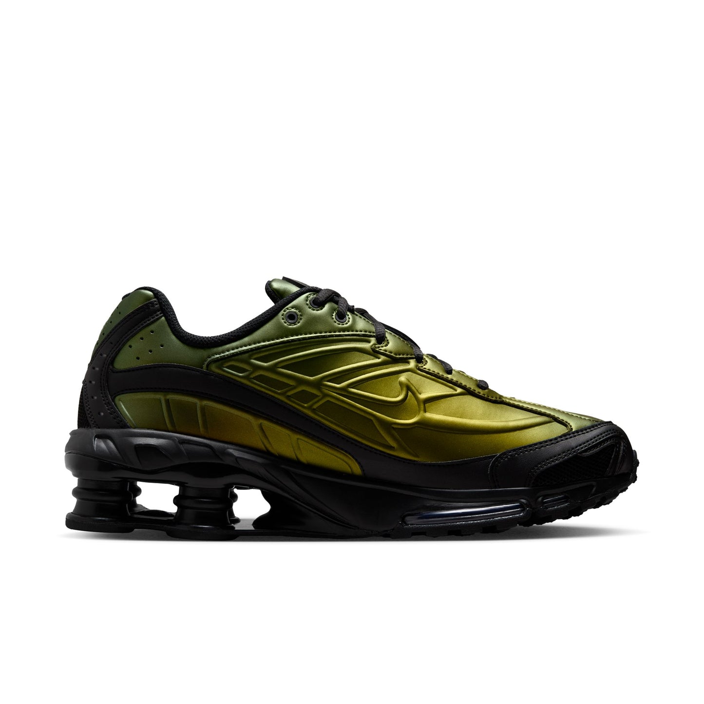 Nike Shox Ride 2 Shoes Color: Black/black-olive Flak-metallic Silver IH4468-001