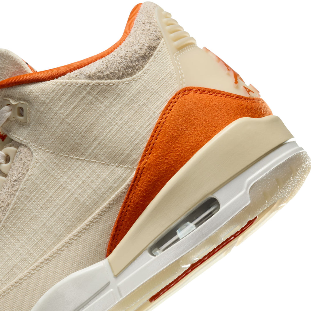 ◆Nike◆ Air Jordan 3 Retro W Fossil Sail Starfish IH7694200 W Air Jordan 3 Retro 