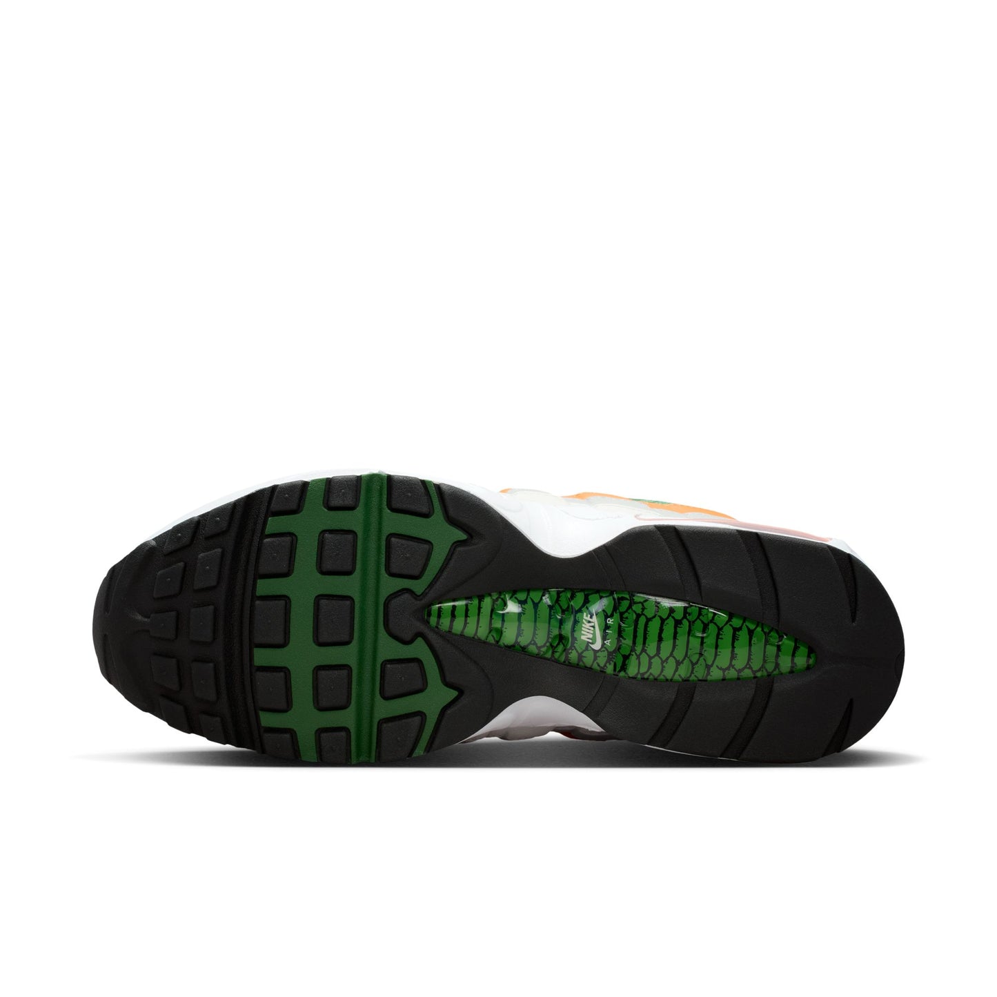 Air Max 95 Big Bubble x FAMU Men's Shoes Black/white-orange Horizon II7272-001