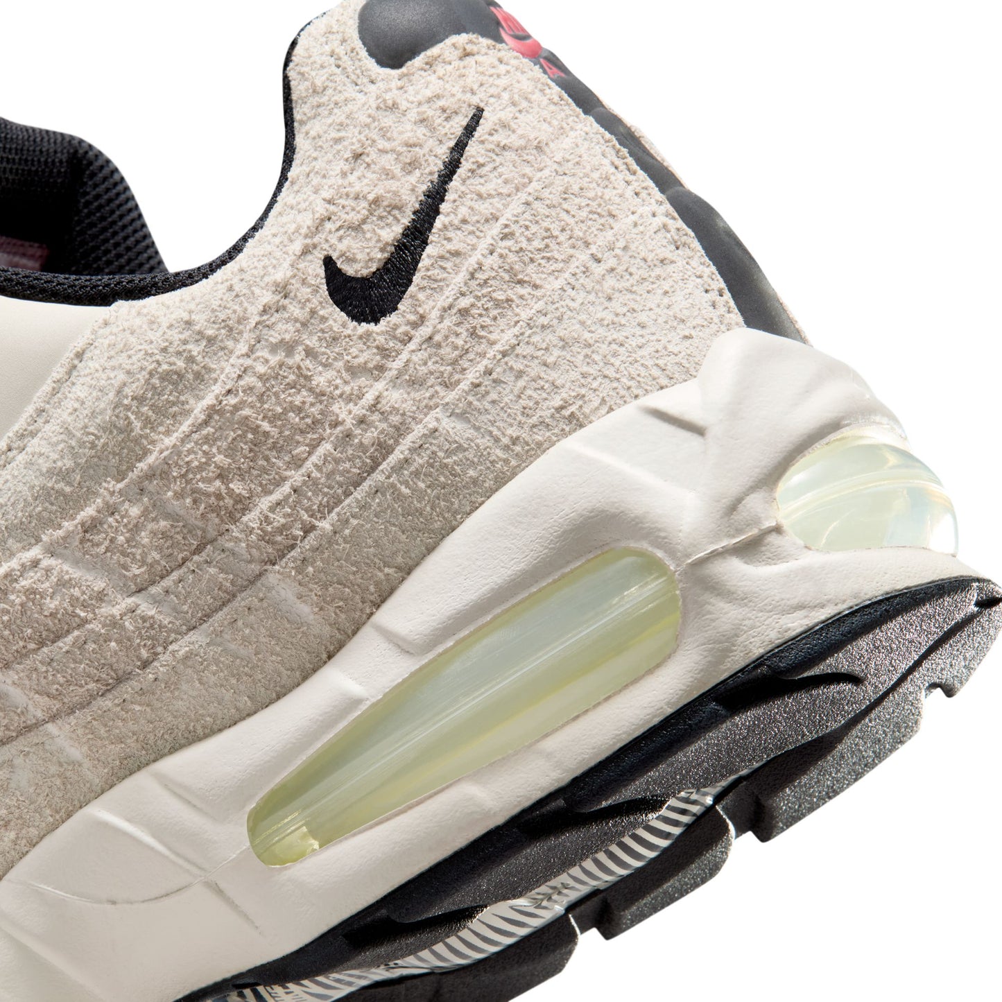 Nike Air Max 95 Big Bubble Men's Shoes Color: Phantom/black-lt Crimson-smoke Grey Style: IM0695-002