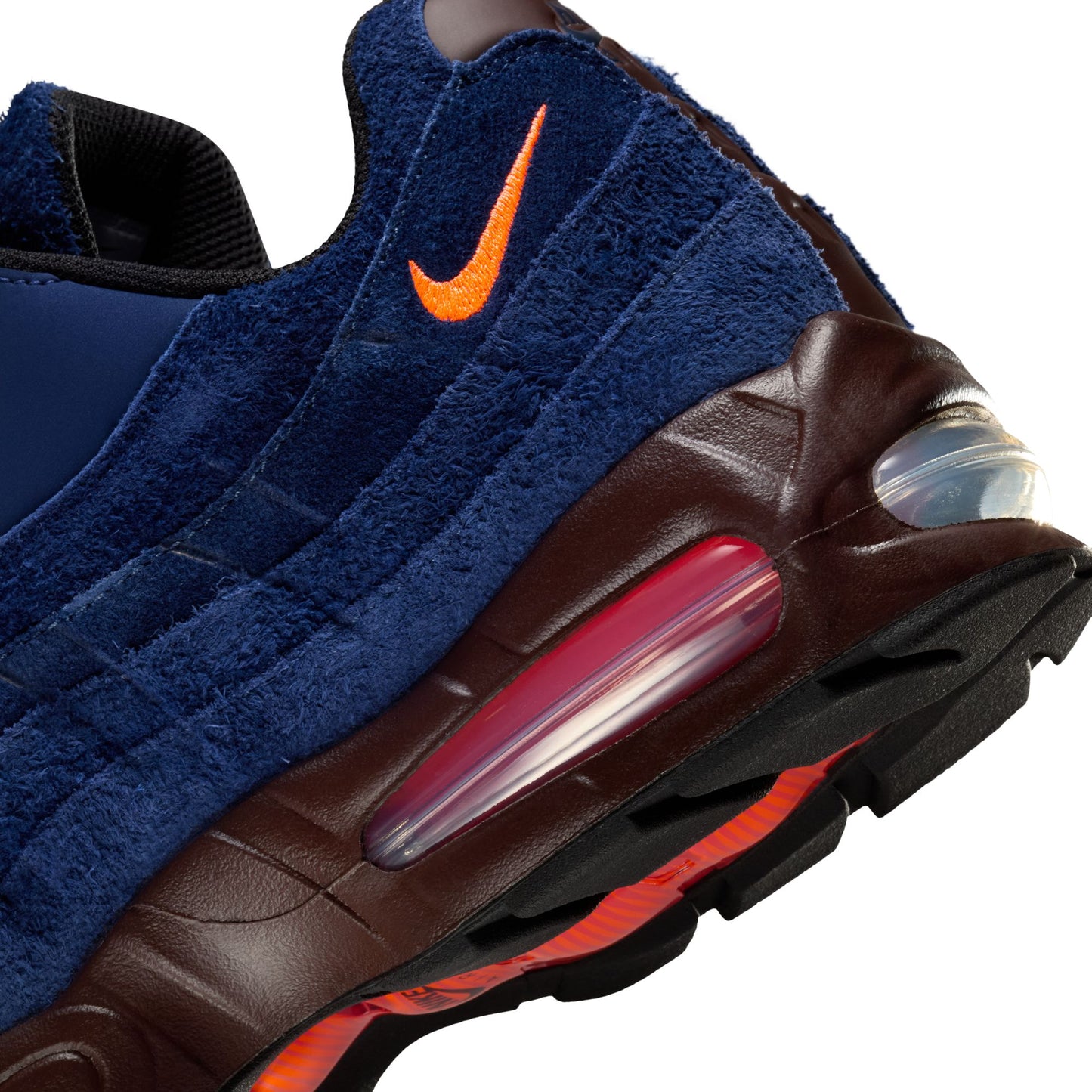 Nike Air Max 95 Big Bubble Men's Shoes Color: Loyal Blue/hyper Crimson-el Dorado Style: IM0695-400