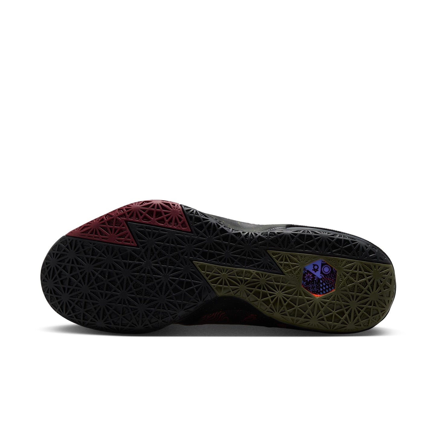 KD VI Mens Shoes Color: Black/Atomic Red/Medium Olive/Noble Red Style: IM4409-001