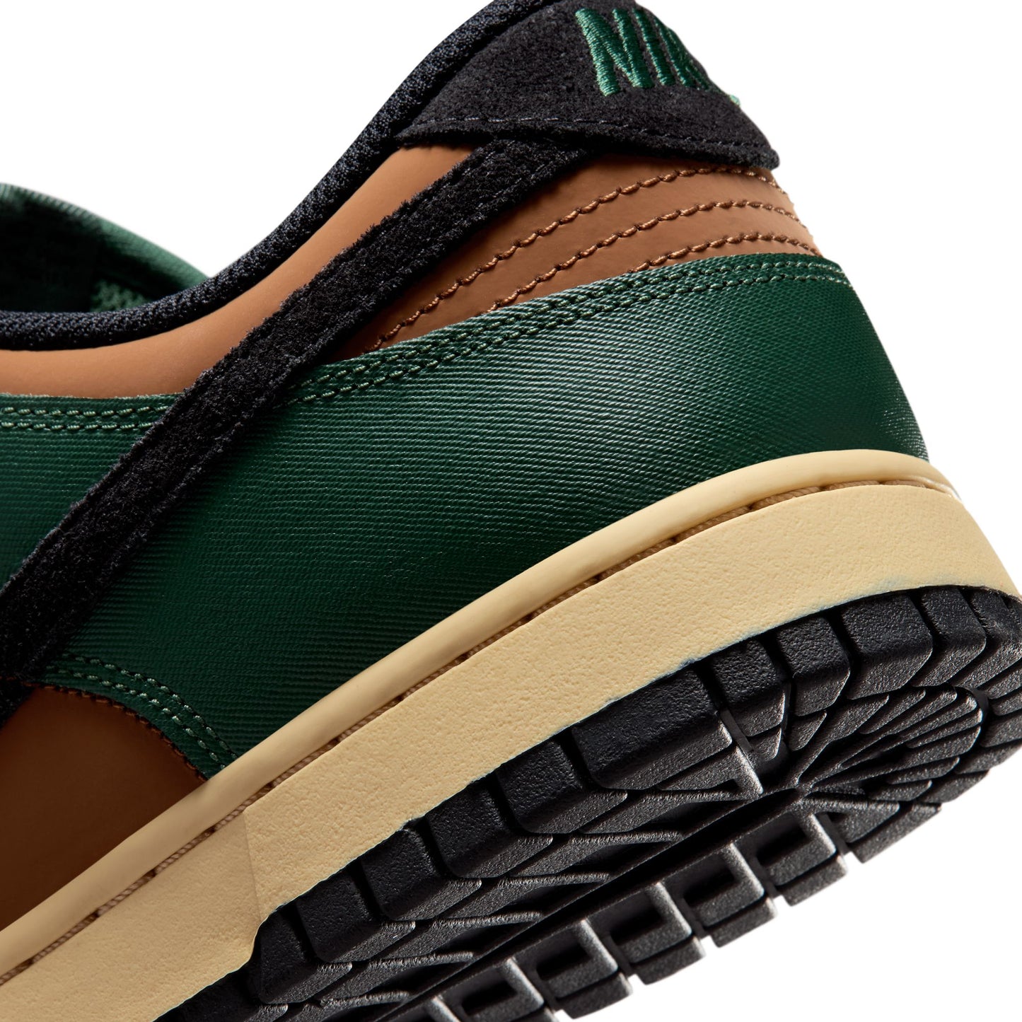 Nike Dunk Low Retro Mens Shoes Color: Fir/Black/Lt British Tan/Sesame Style: IM4414-300