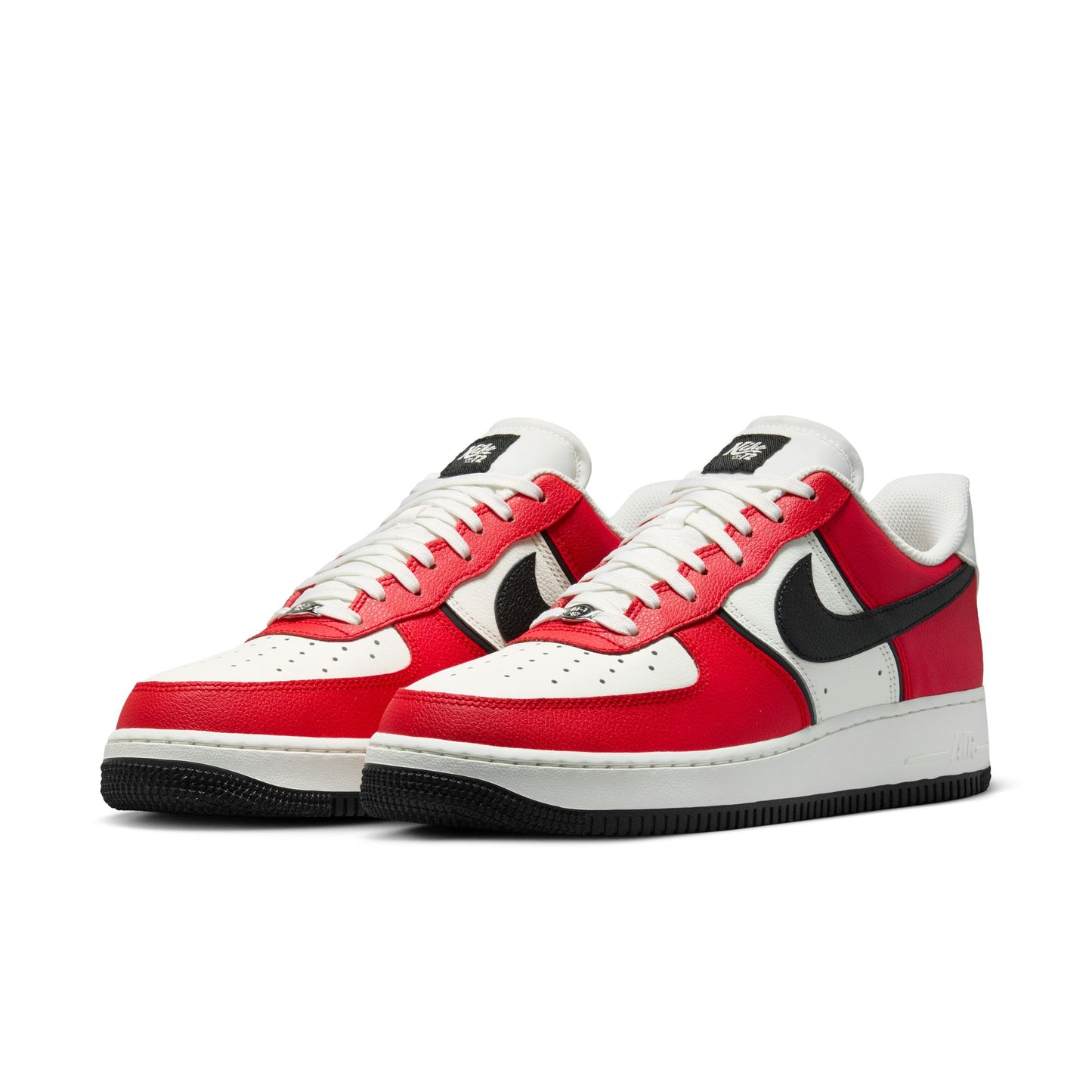 Nike Air Force 1 '07 LV8 Mens Shoes Color: University Red/Black/Sail Style: IM5752-600
