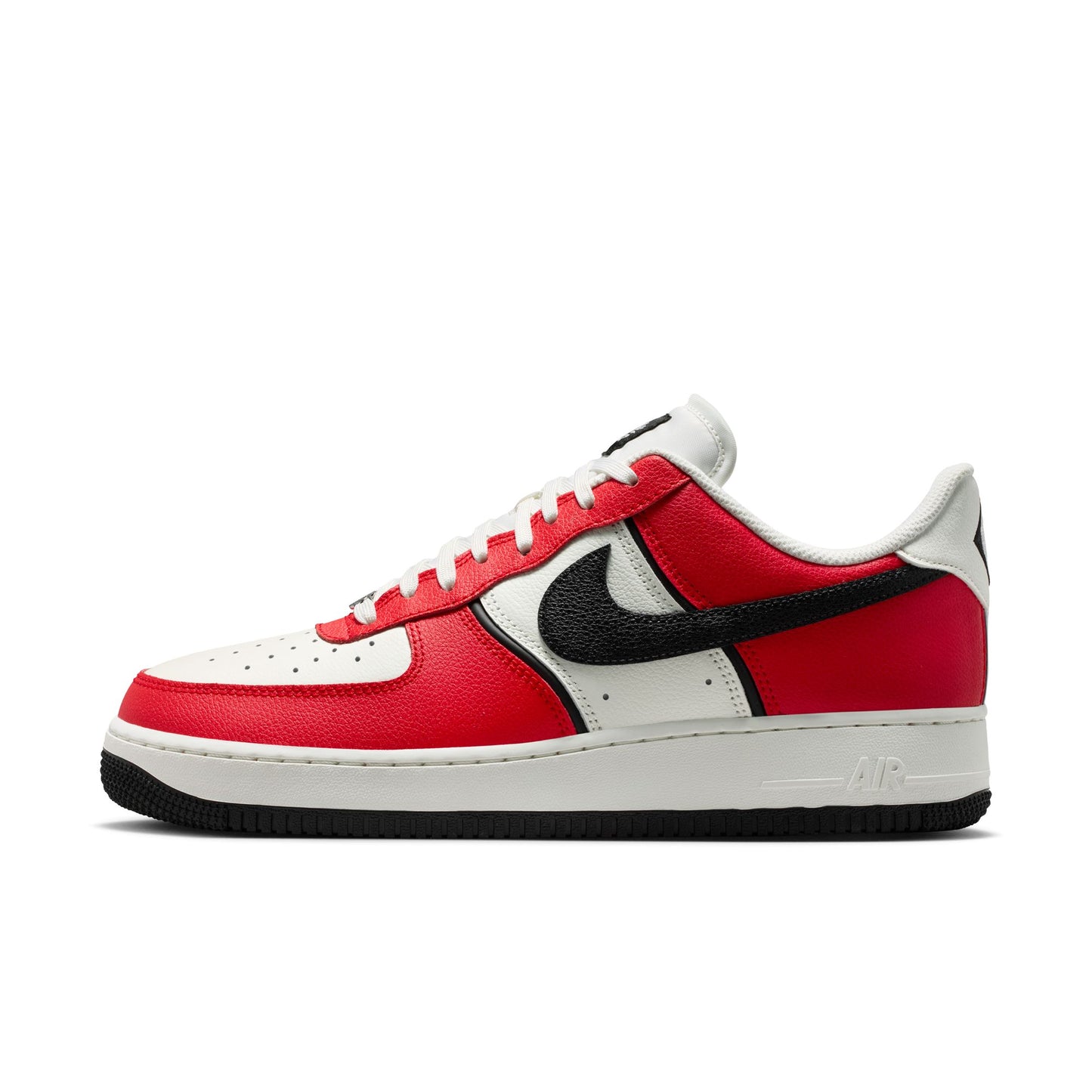 Nike Air Force 1 '07 LV8 Mens Shoes Color: University Red/Black/Sail Style: IM5752-600