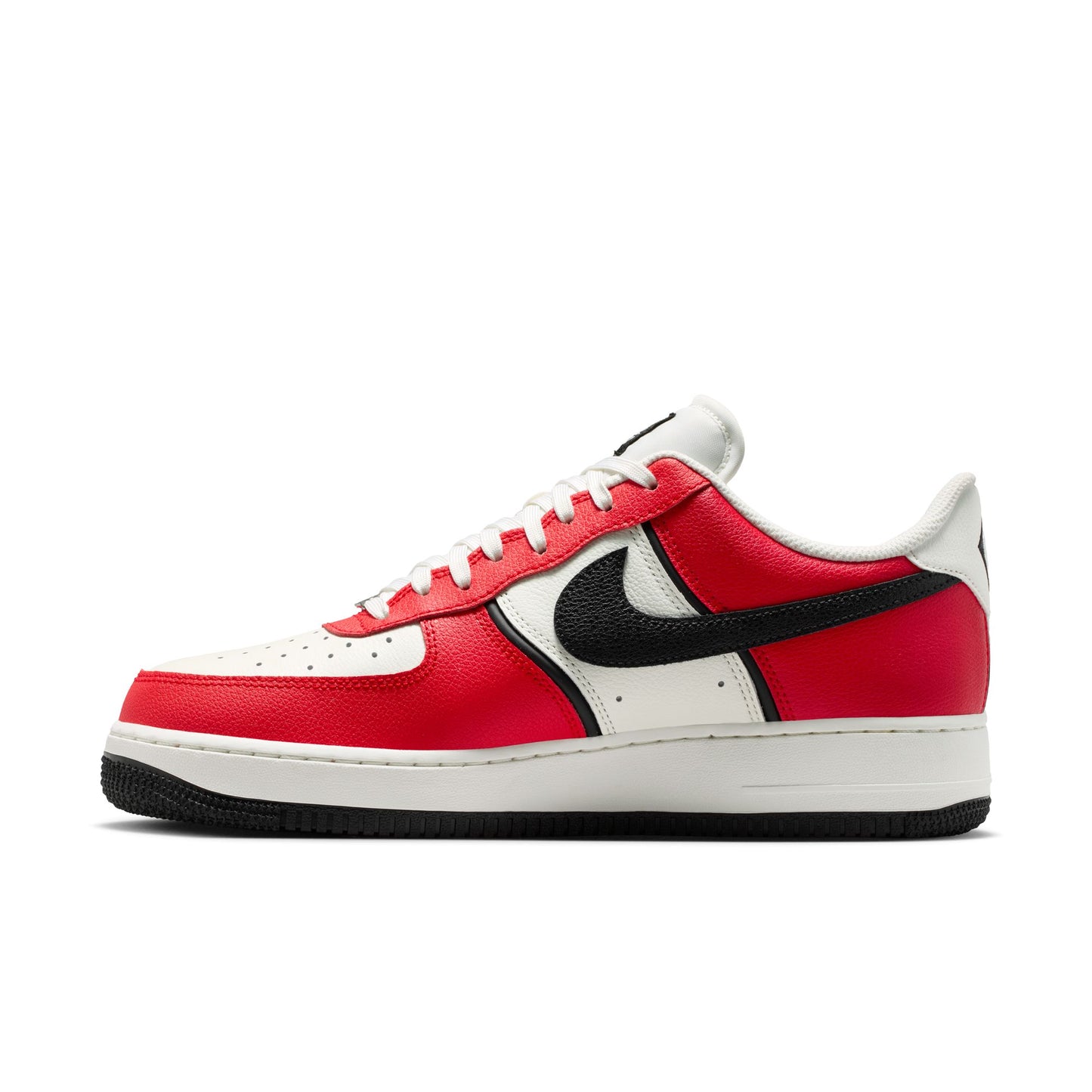 Nike Air Force 1 '07 LV8 Mens Shoes Color: University Red/Black/Sail Style: IM5752-600
