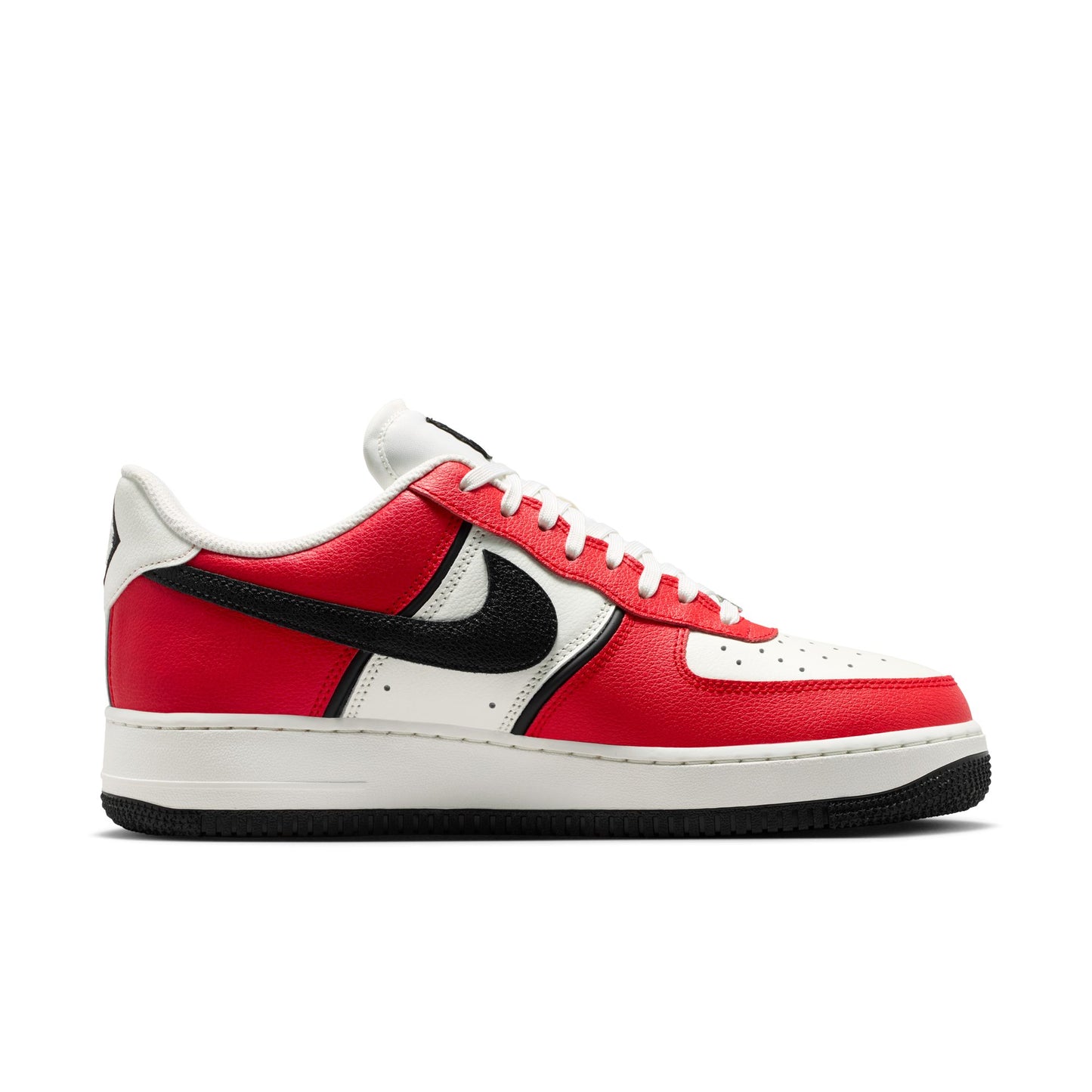 Nike Air Force 1 '07 LV8 Mens Shoes Color: University Red/Black/Sail Style: IM5752-600