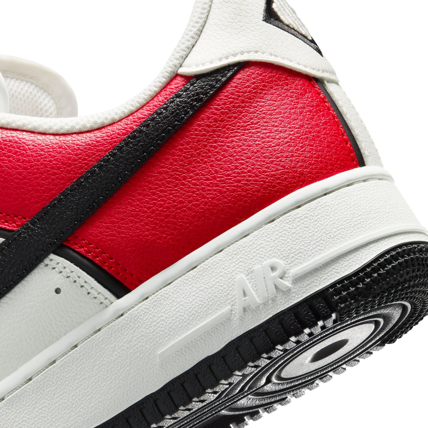 Nike Air Force 1 '07 LV8 Mens Shoes Color: University Red/Black/Sail Style: IM5752-600