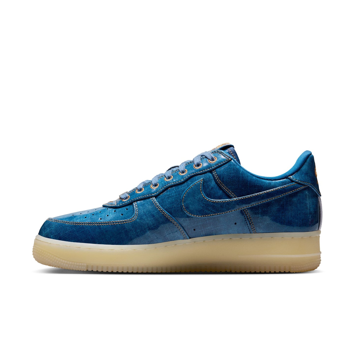 Nike Air Force 1 Retro Color: Coastal Blue/Coastal Blue-Natural-Flax Style: IM5757-400