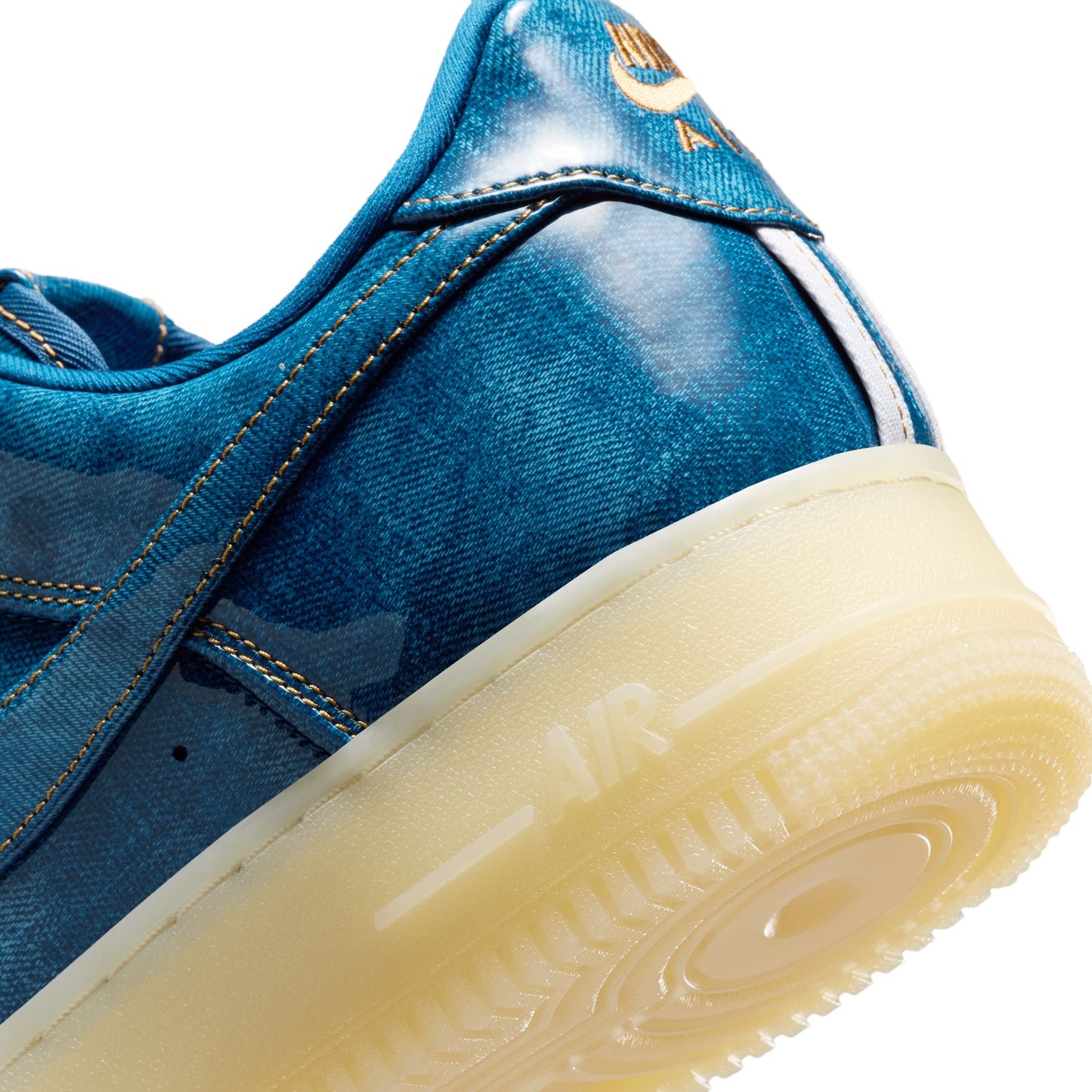 Nike Air Force 1 Retro Color: Coastal Blue/Coastal Blue-Natural-Flax Style: IM5757-400