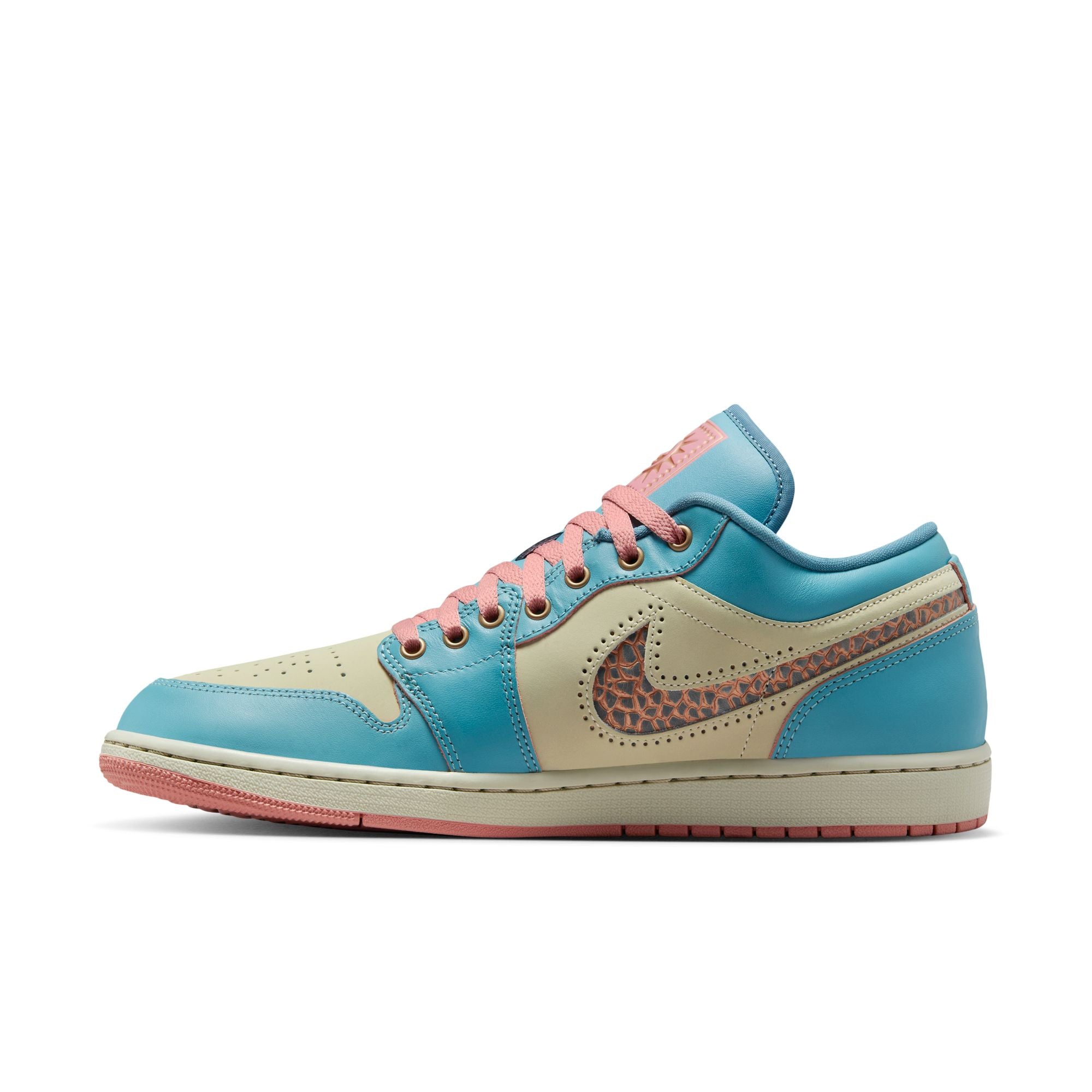 AIR JORDAN 1 LOW SE DENIM TURQ/SMOKEY BLUE-RED STARDUST