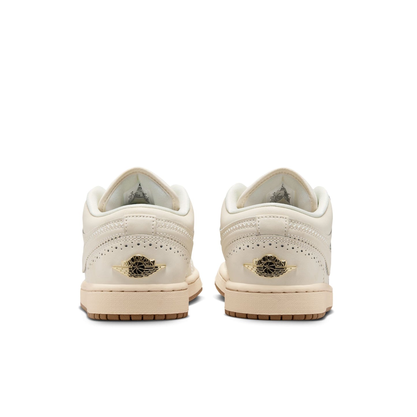 Air Jordan 1 Low SE Womens Shoes Color: Chalk/Chalk/Metallic Gold/Pearl White Style: IO0759-100