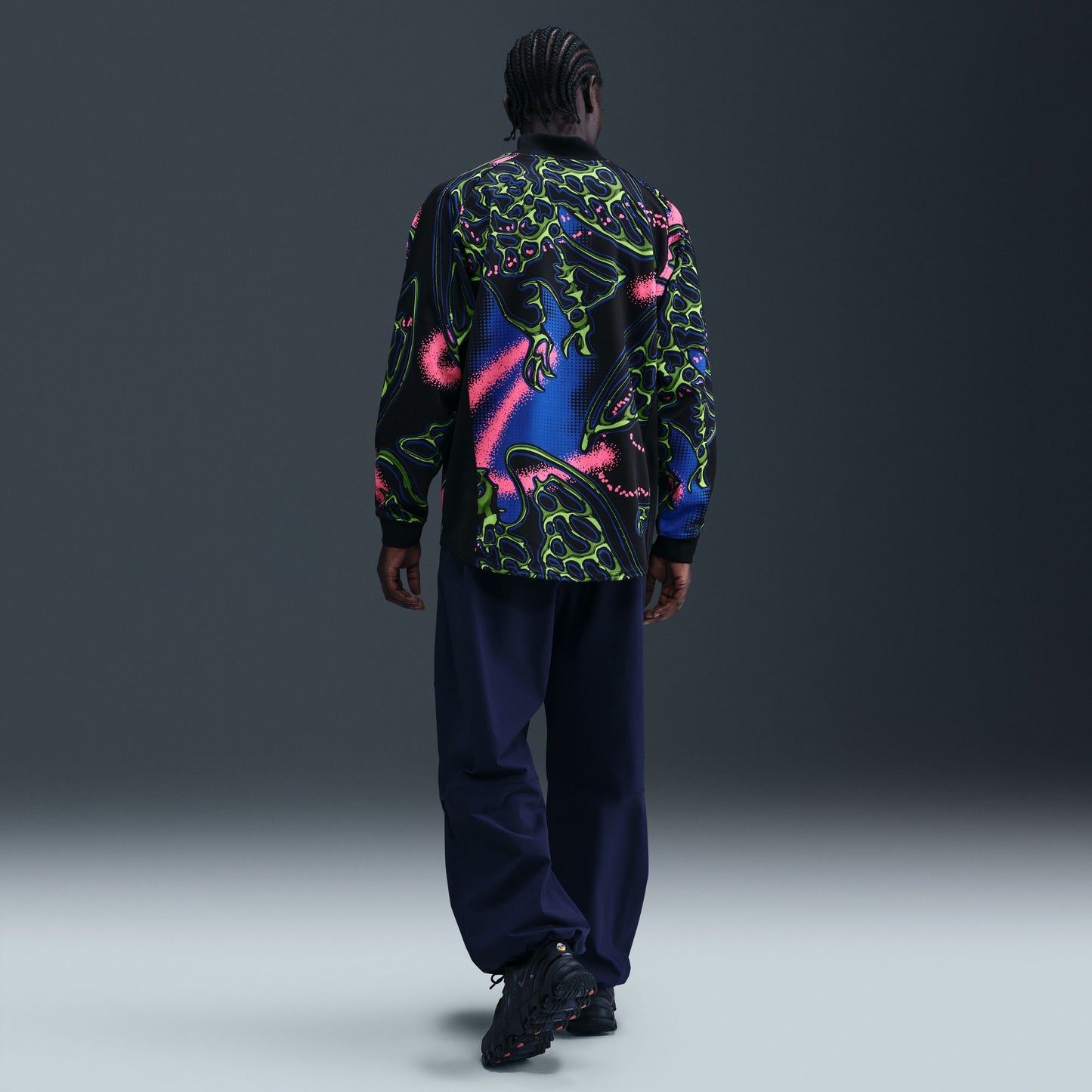 NIKE NIGERIA GOALKEEPER JERSEY BLACK/HYPER PINK/WHITE  IO0782-010