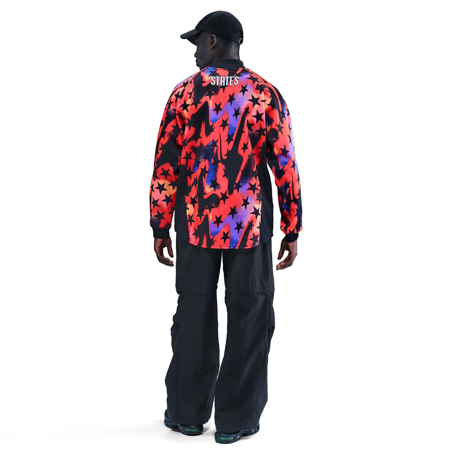 NIKE USA GOALKEEPER JERSEY BLACK/BRIGHT CRIMSON/BRIGHT CRIMSON IO0786-010