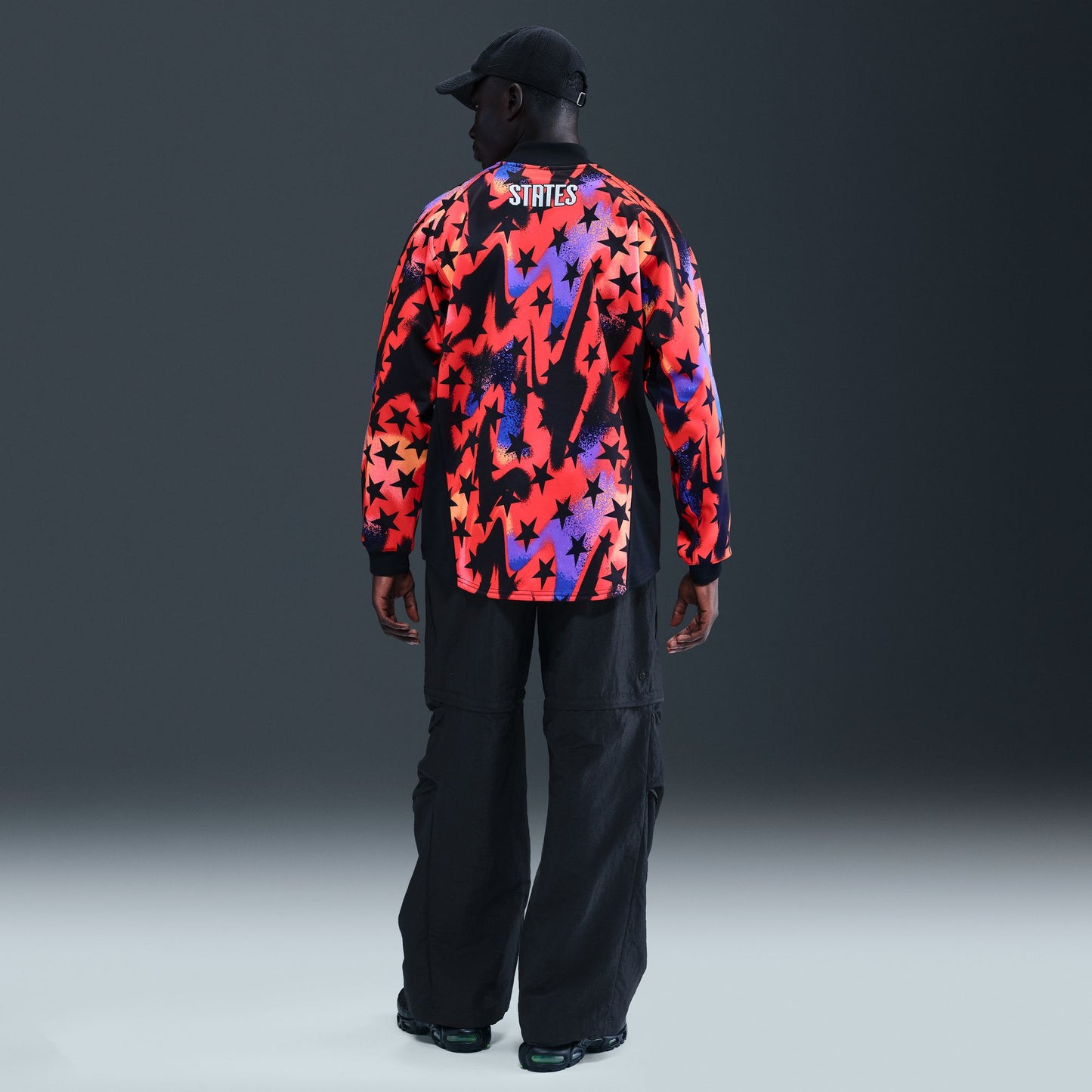 NIKE USA GOALKEEPER JERSEY BLACK/BRIGHT CRIMSON/BRIGHT CRIMSON IO0786-010