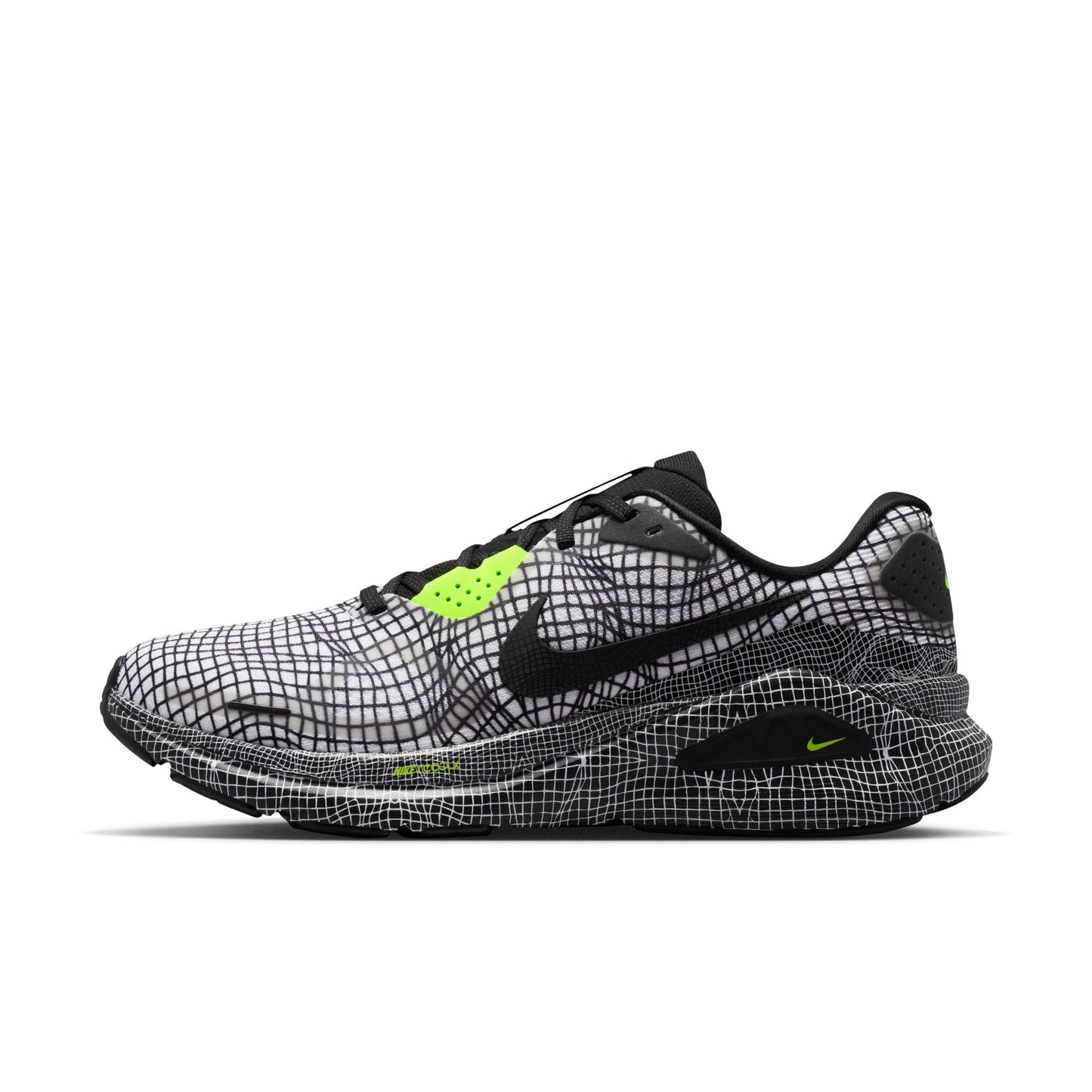 Nike Structure 26 Men's Road Running Shoes Color: White/black-volt-dk Smoke Grey Style: IQ0606-100
