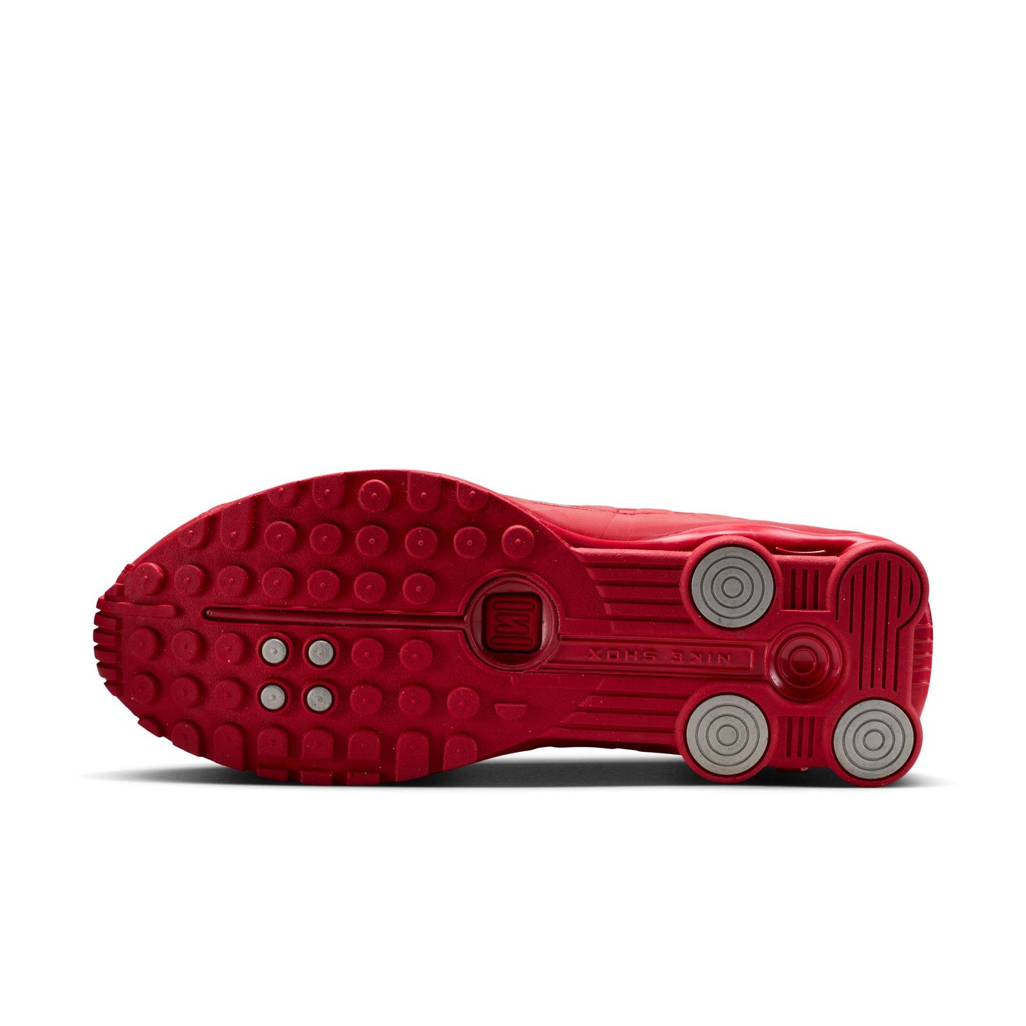 Nike Shox R4 Men's Shoes Color: Gym Red/metallic Silver Style: IQ0608-687