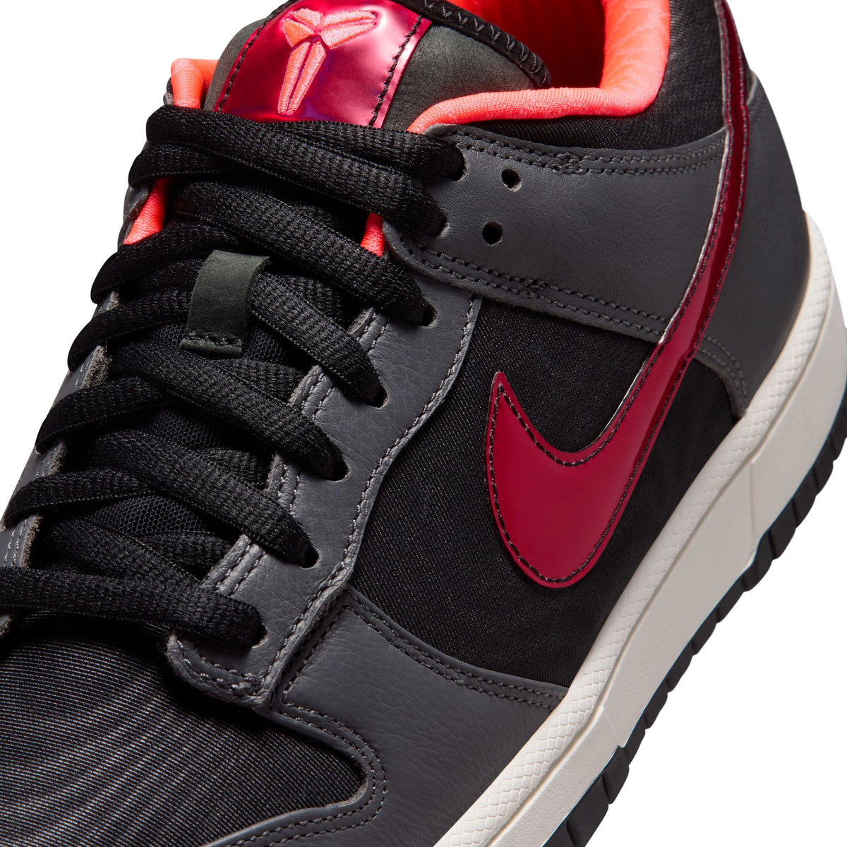 Kobe Nike Dunk Low Protro Mens Shoes, Black/Multi/Color/Hot Punch, photo 5 of 11