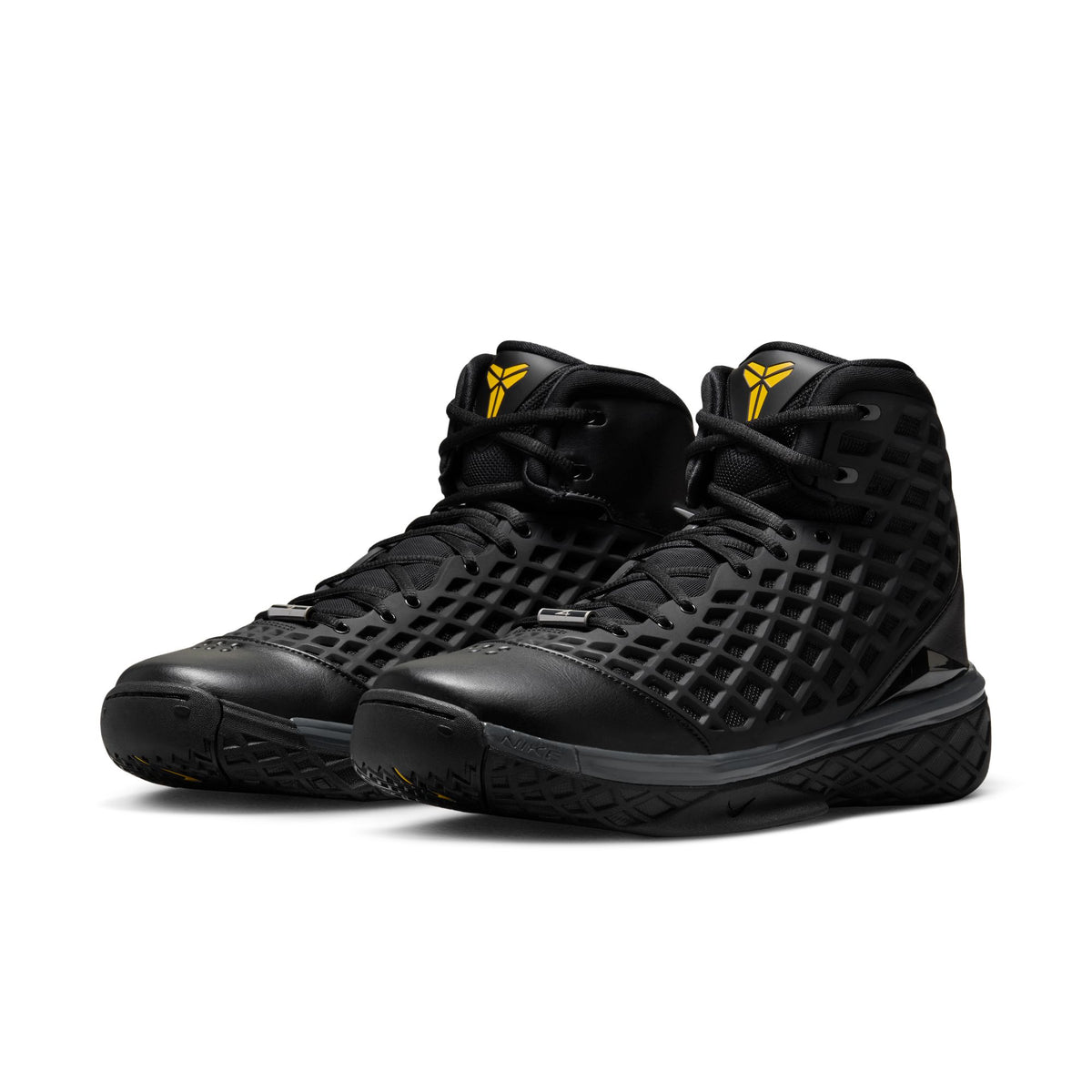 Kobe 3 OG Mens Shoes, Black/White/Anthracite/Varsity Maize, photo 2 of 12