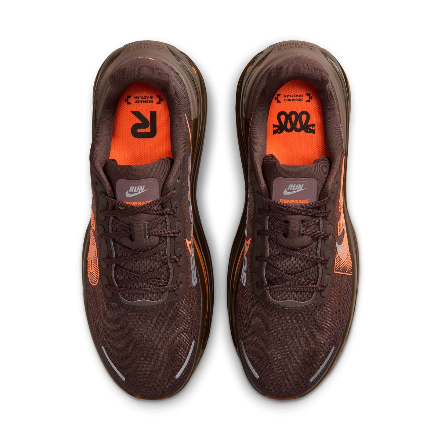 Nike Vomero Premium x Renegade Mens Shoes Color: Brown Basalt/Hyper Crimson/Total Orange Style: IQ7314-200