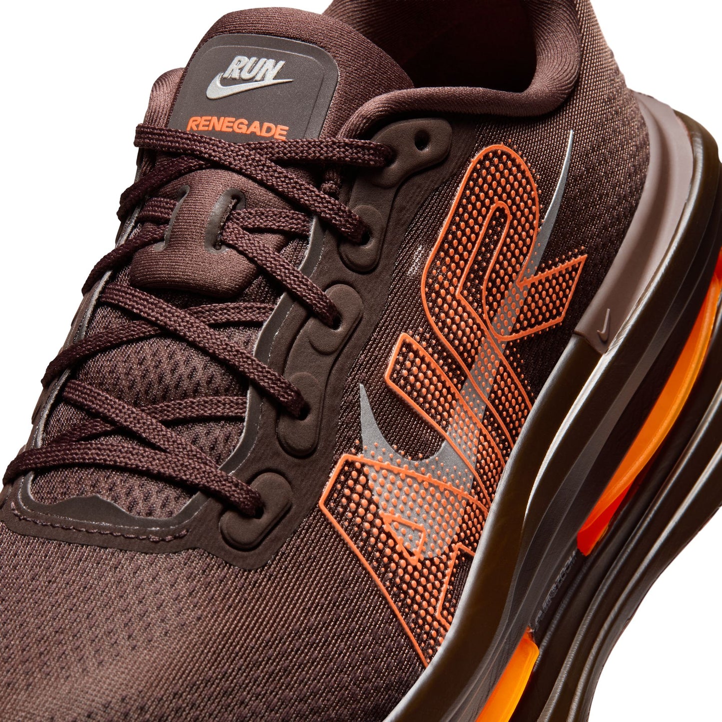 Nike Vomero Premium x Renegade Mens Shoes Color: Brown Basalt/Hyper Crimson/Total Orange Style: IQ7314-200