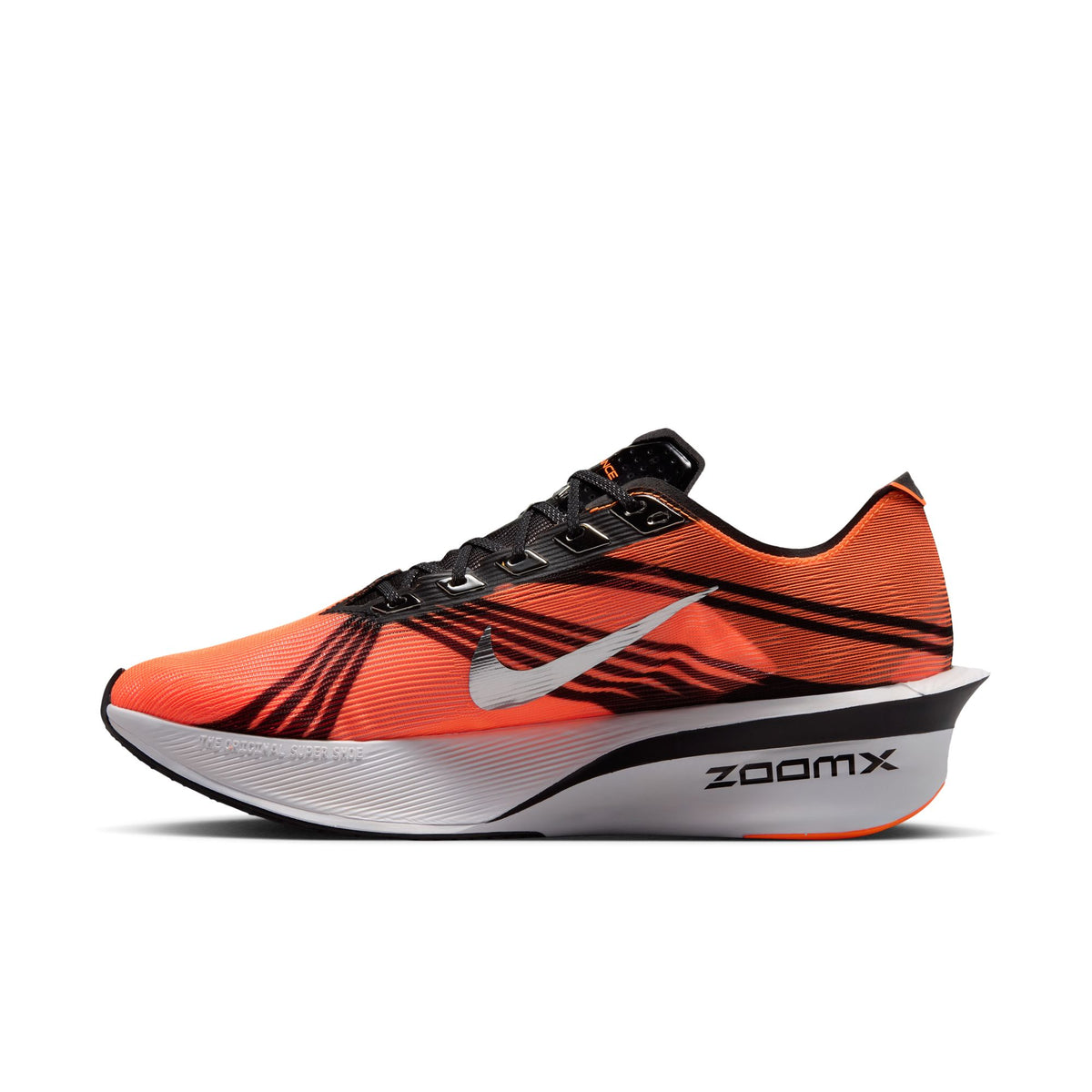 Nike Vaporfly 4 x DISTANCE Men's Road-Racing Shoes, TOTAL ORANGE/METALLIC SILVER-BLACK-WHITE, photo 16 of 26