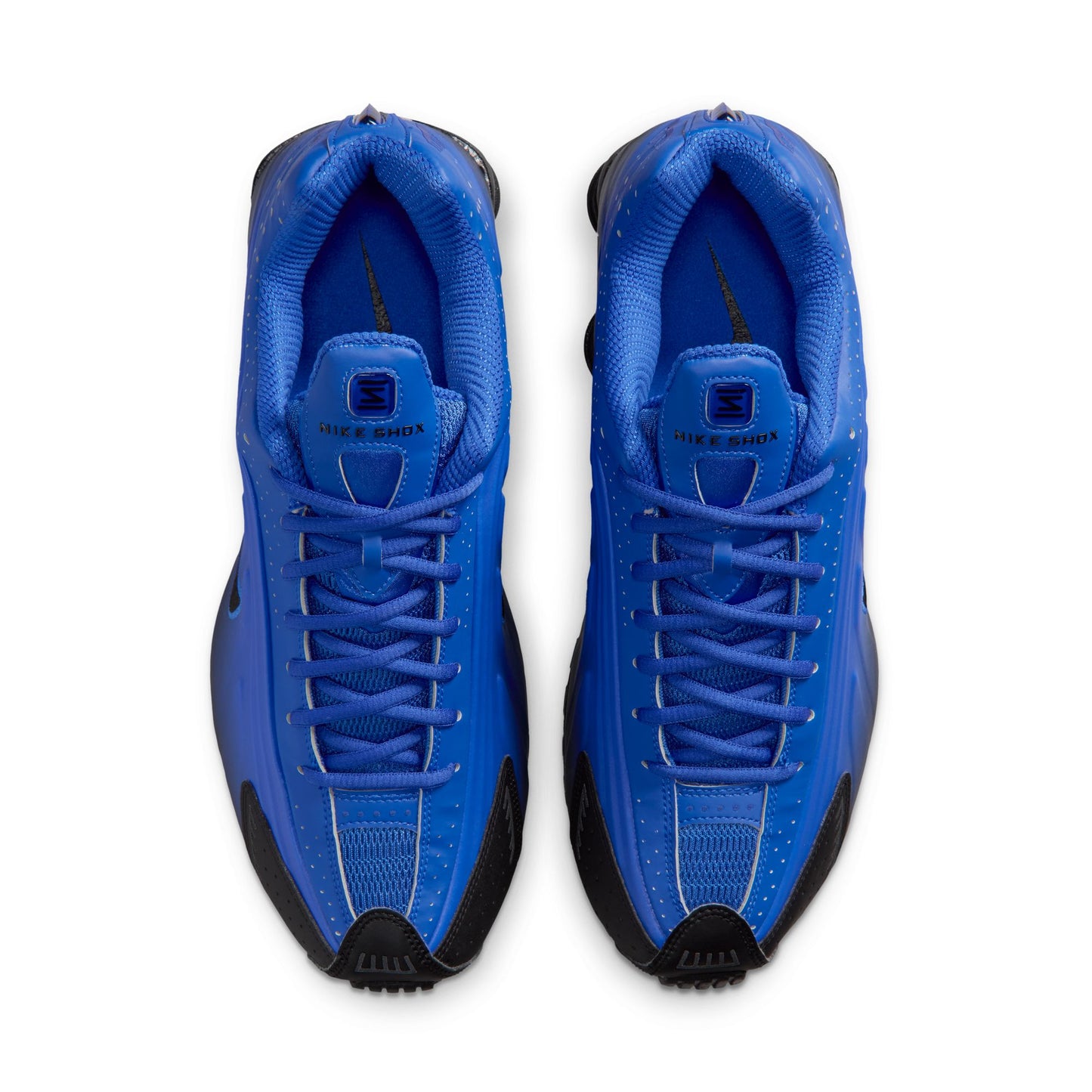 Nike Shox R4 SE Fade Mens Shoes Color: Racer Blue/Black/Black Style: IQ7632-400