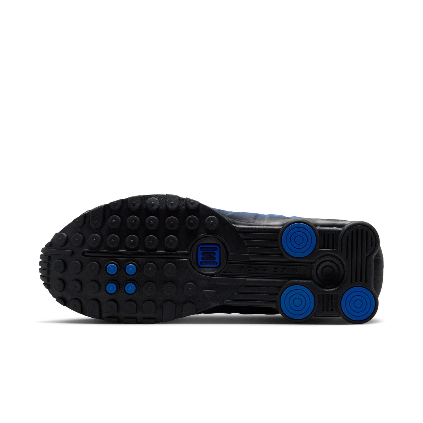 Nike Shox R4 SE Fade Mens Shoes Color: Racer Blue/Black/Black Style: IQ7632-400