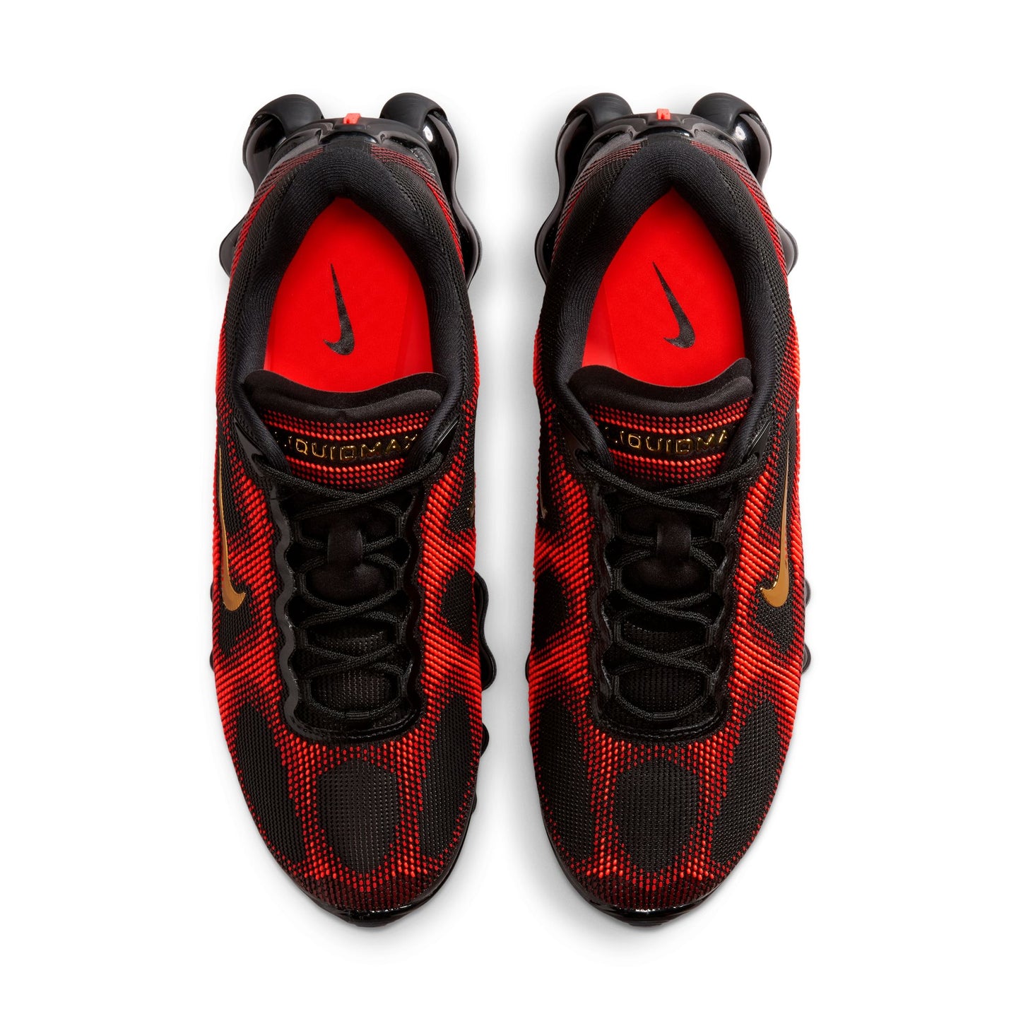 Nike Air Liquid Max Color: BLACK/METALLIC GOLD-TEAM RED-FIRE RED Style: IQ7634-002