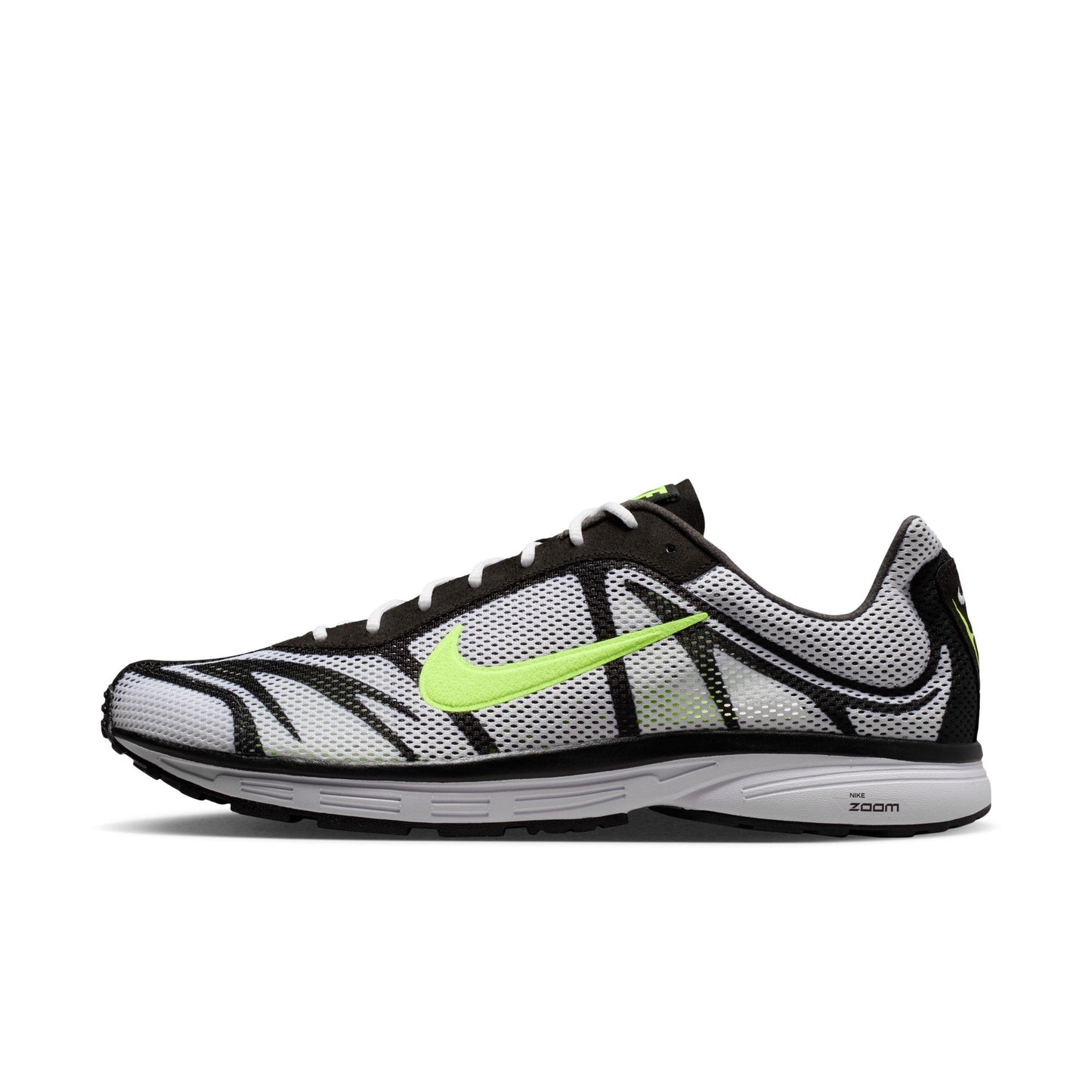 Nike Zoom Streak 3 Men's Shoes Color: WHITE/VOLT-FLAT PEWTER-BLACK Style: IQ8012-100