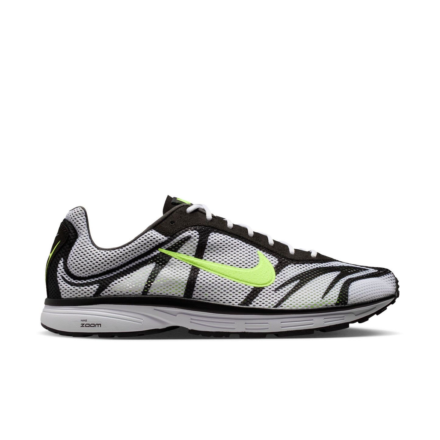 Nike Zoom Streak 3 Men's Shoes Color: WHITE/VOLT-FLAT PEWTER-BLACK Style: IQ8012-100