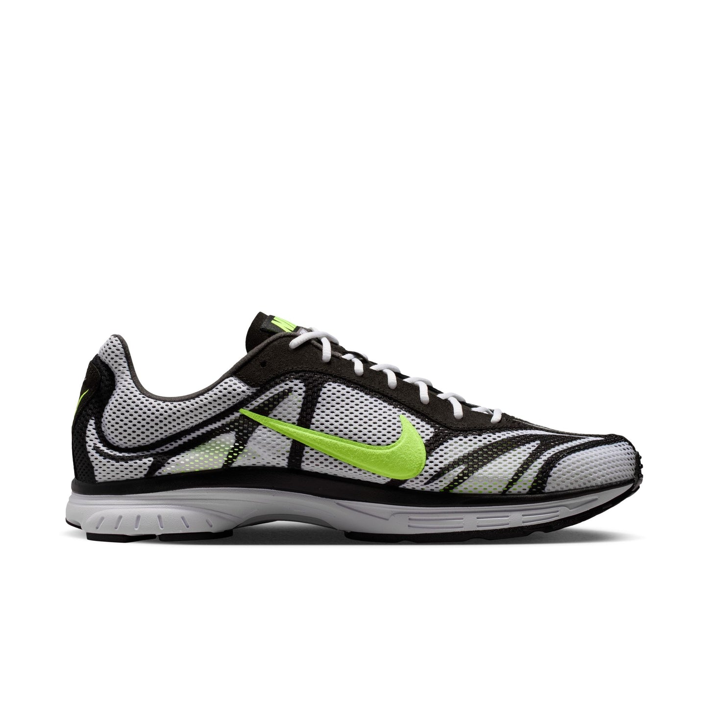 Nike Zoom Streak 3 Men's Shoes Color: WHITE/VOLT-FLAT PEWTER-BLACK Style: IQ8012-100