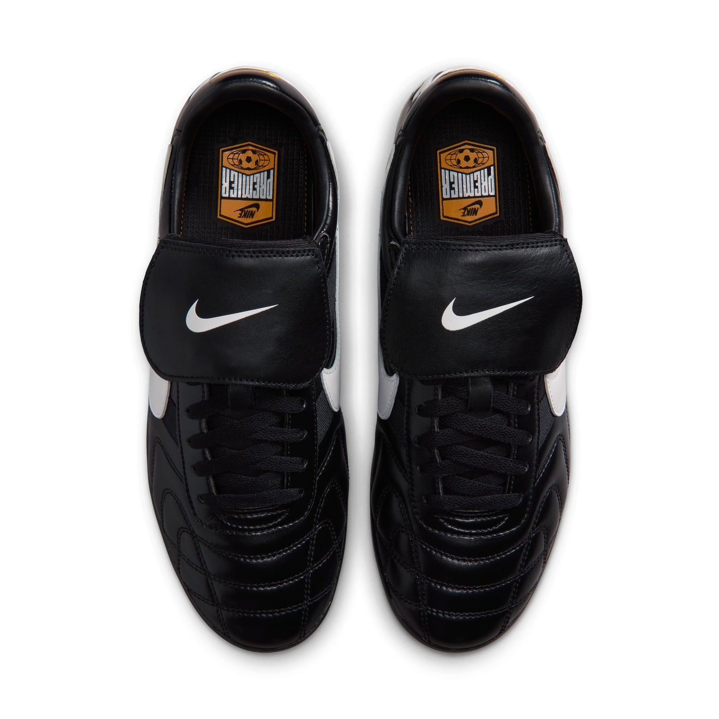 Nike Cryoshot Tiempo '94 OG Color: BLACK/WHITE-UNIVERSITY GOLD-PALE IVORY Style: IQ8158-001