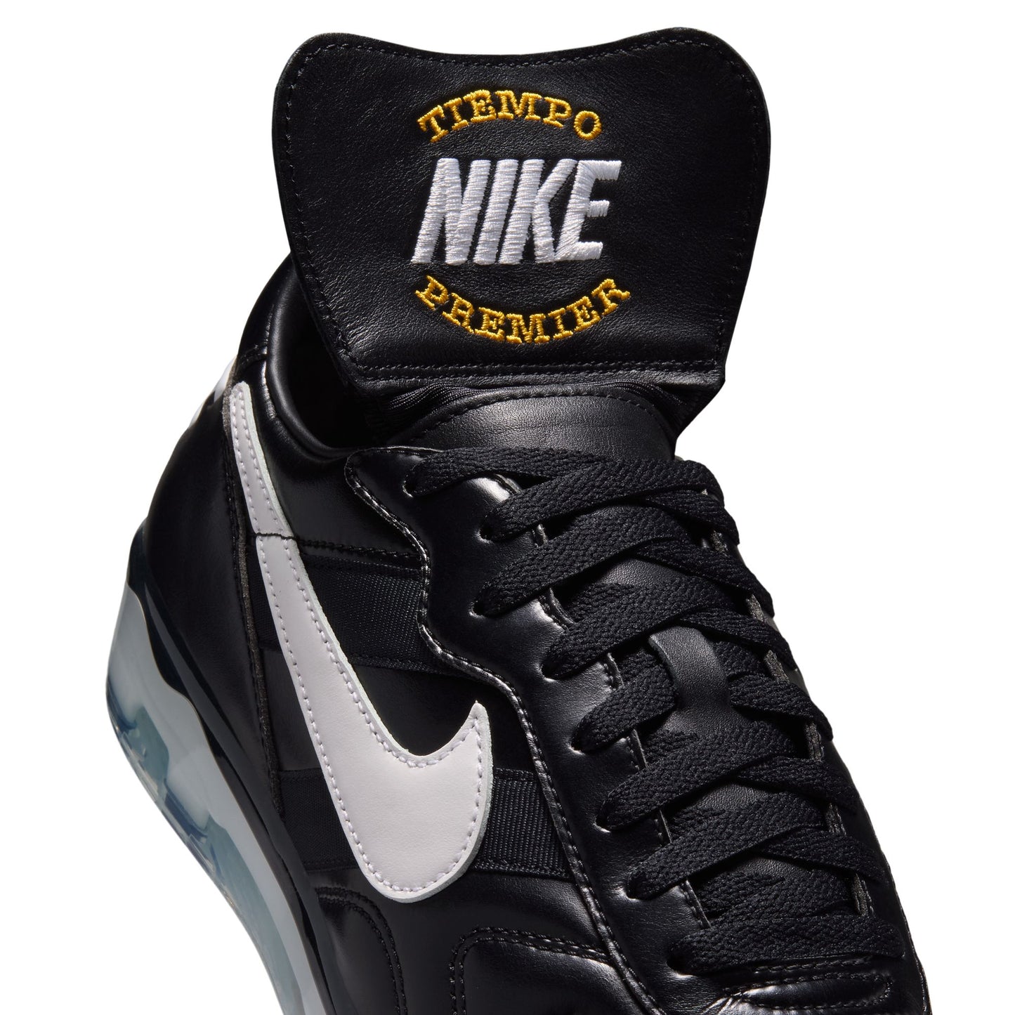 Nike Cryoshot Tiempo '94 OG Color: BLACK/WHITE-UNIVERSITY GOLD-PALE IVORY Style: IQ8158-001