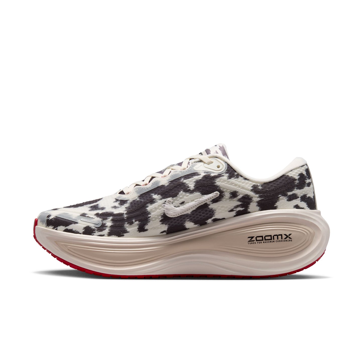 Nike Vomero Plus Color: SAIL/SAIL-UNIVERSITY RED-LT OREWOOD BRN Style: IR0032-100