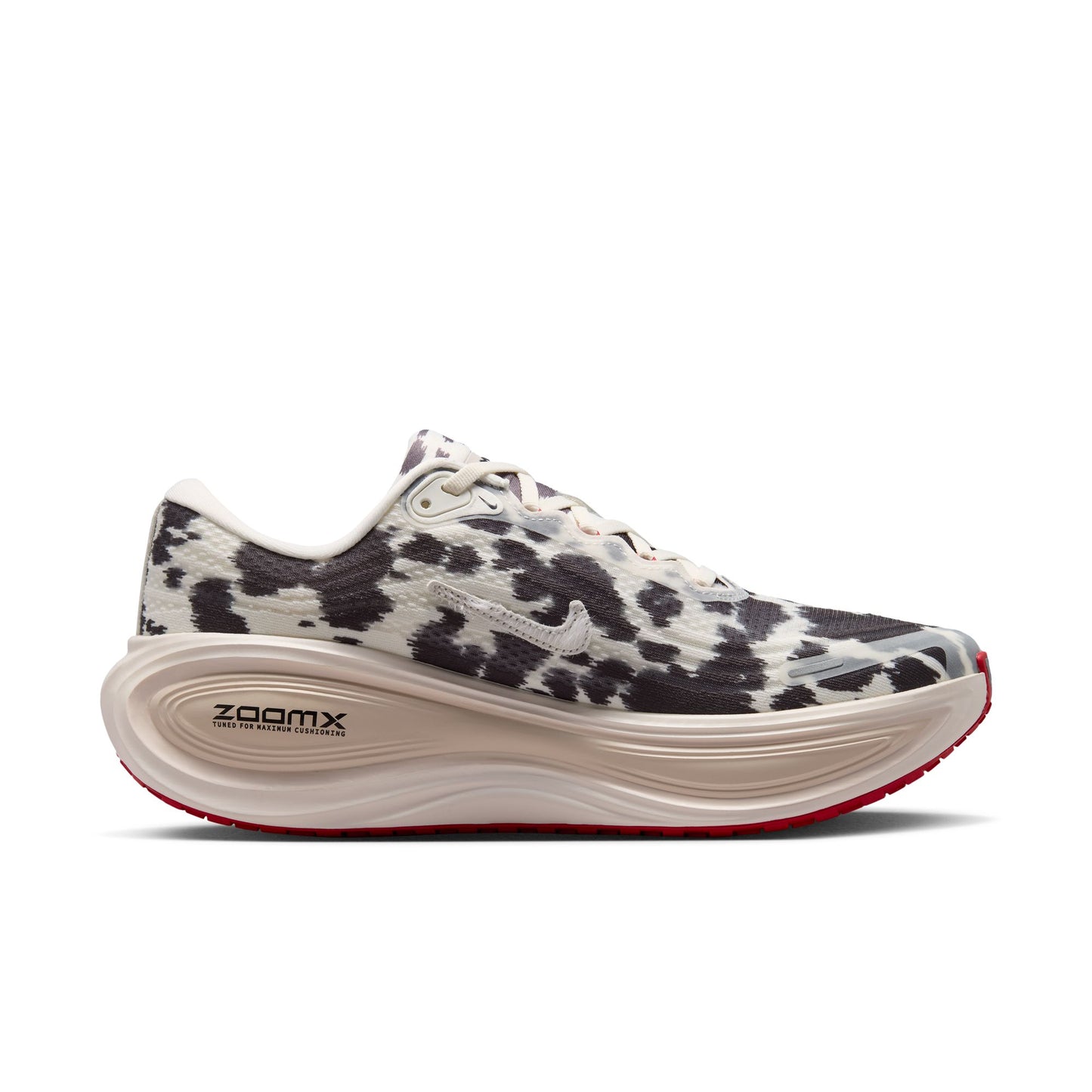 Nike Vomero Plus Color: SAIL/SAIL-UNIVERSITY RED-LT OREWOOD BRN Style: IR0032-100