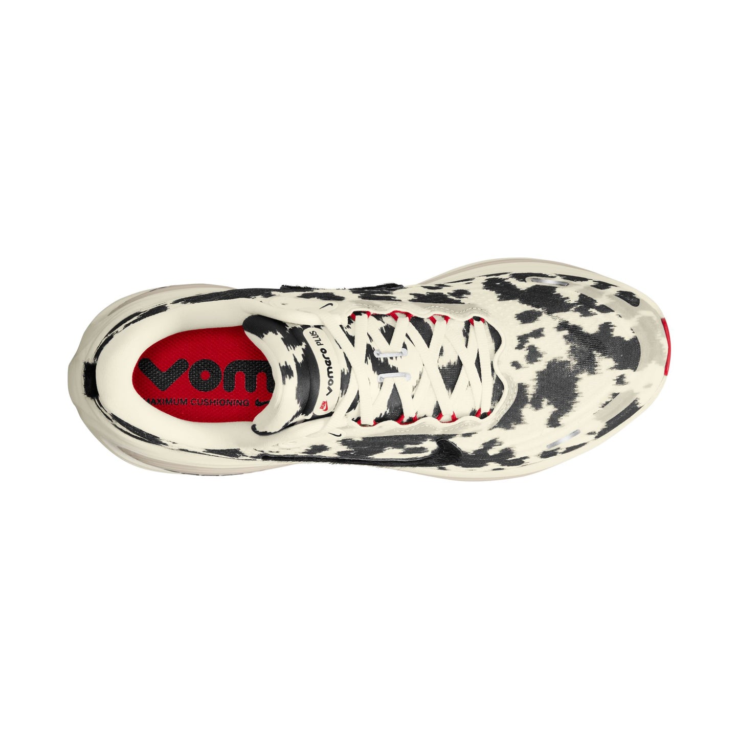 Nike Vomero Plus Color: SAIL/SAIL-UNIVERSITY RED-LT OREWOOD BRN Style: IR0032-100
