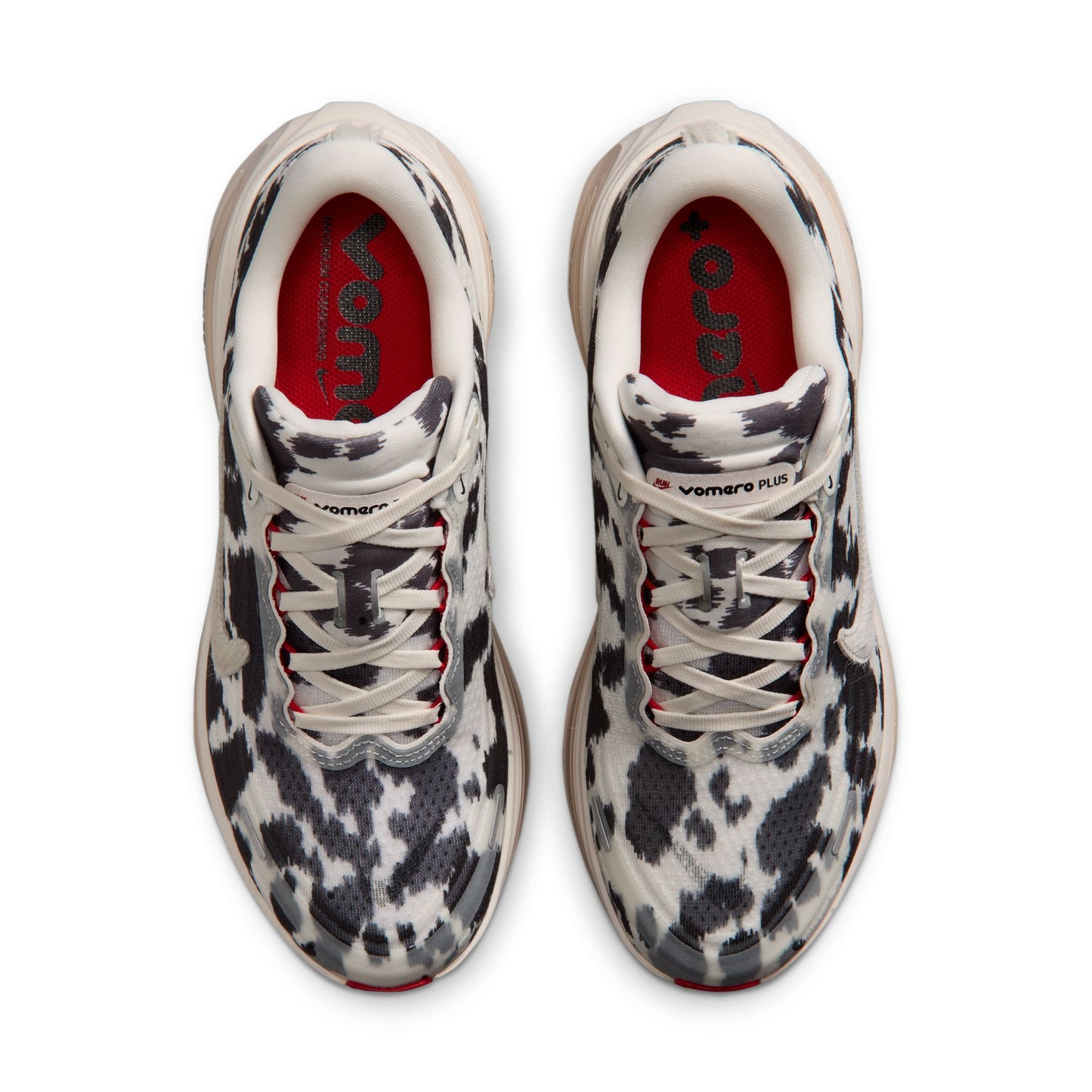 Nike Vomero Plus Color: SAIL/SAIL-UNIVERSITY RED-LT OREWOOD BRN Style: IR0035-100