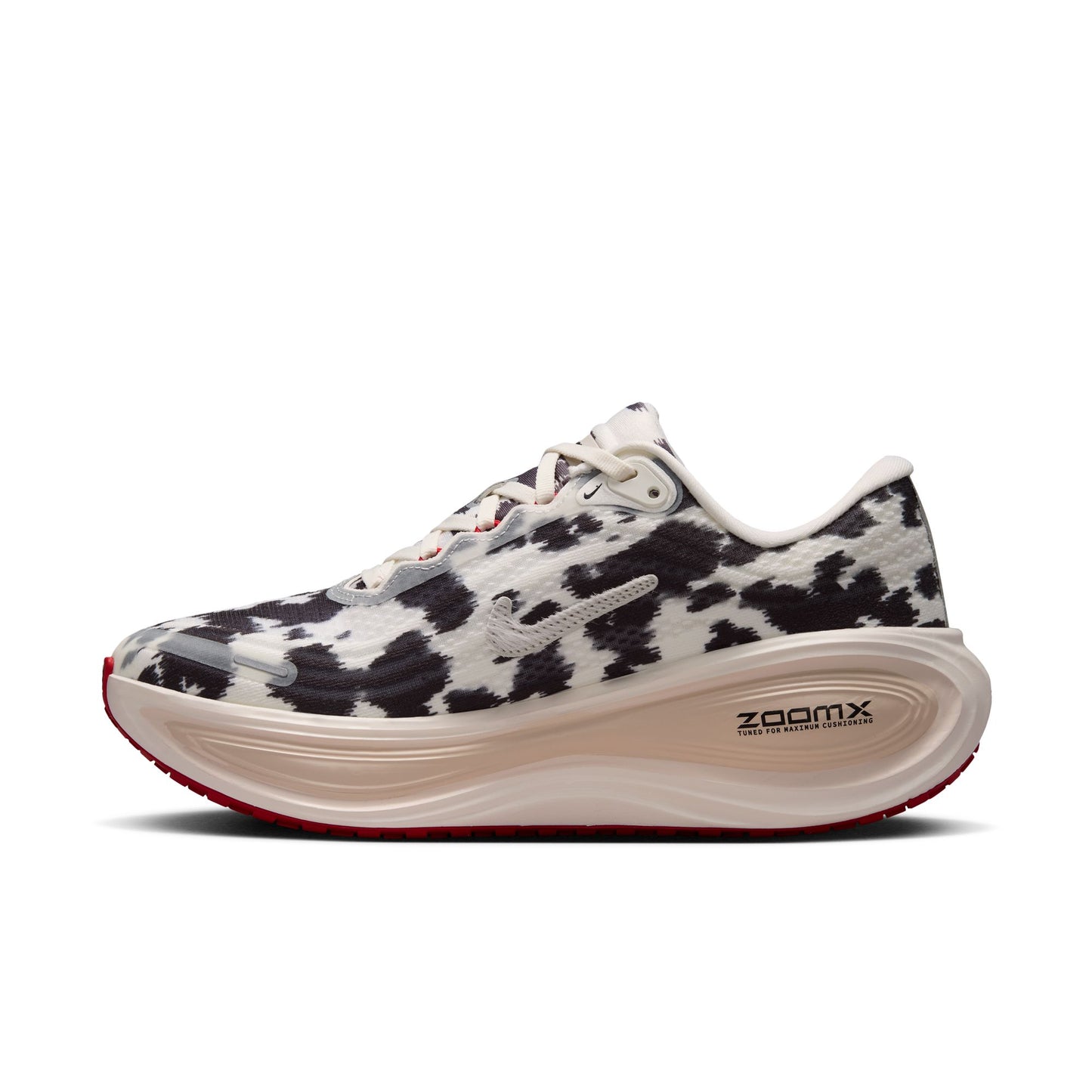 Nike Vomero Plus Color: SAIL/SAIL-UNIVERSITY RED-LT OREWOOD BRN Style: IR0035-100